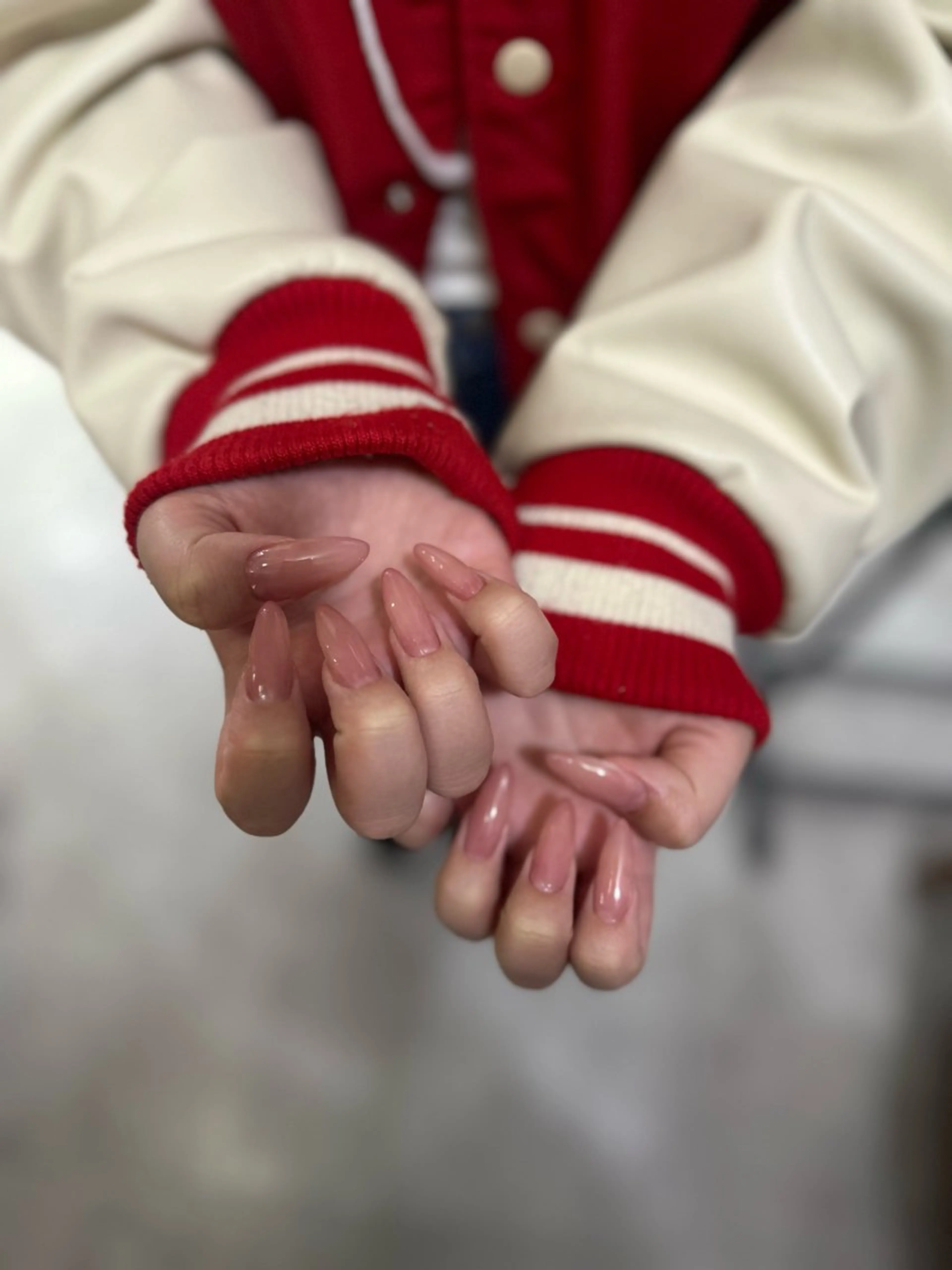 ネイル ワンカラーネイル MIYUU♡*.+ﾟ ワンホン/ニュアンスのネイルデザイン