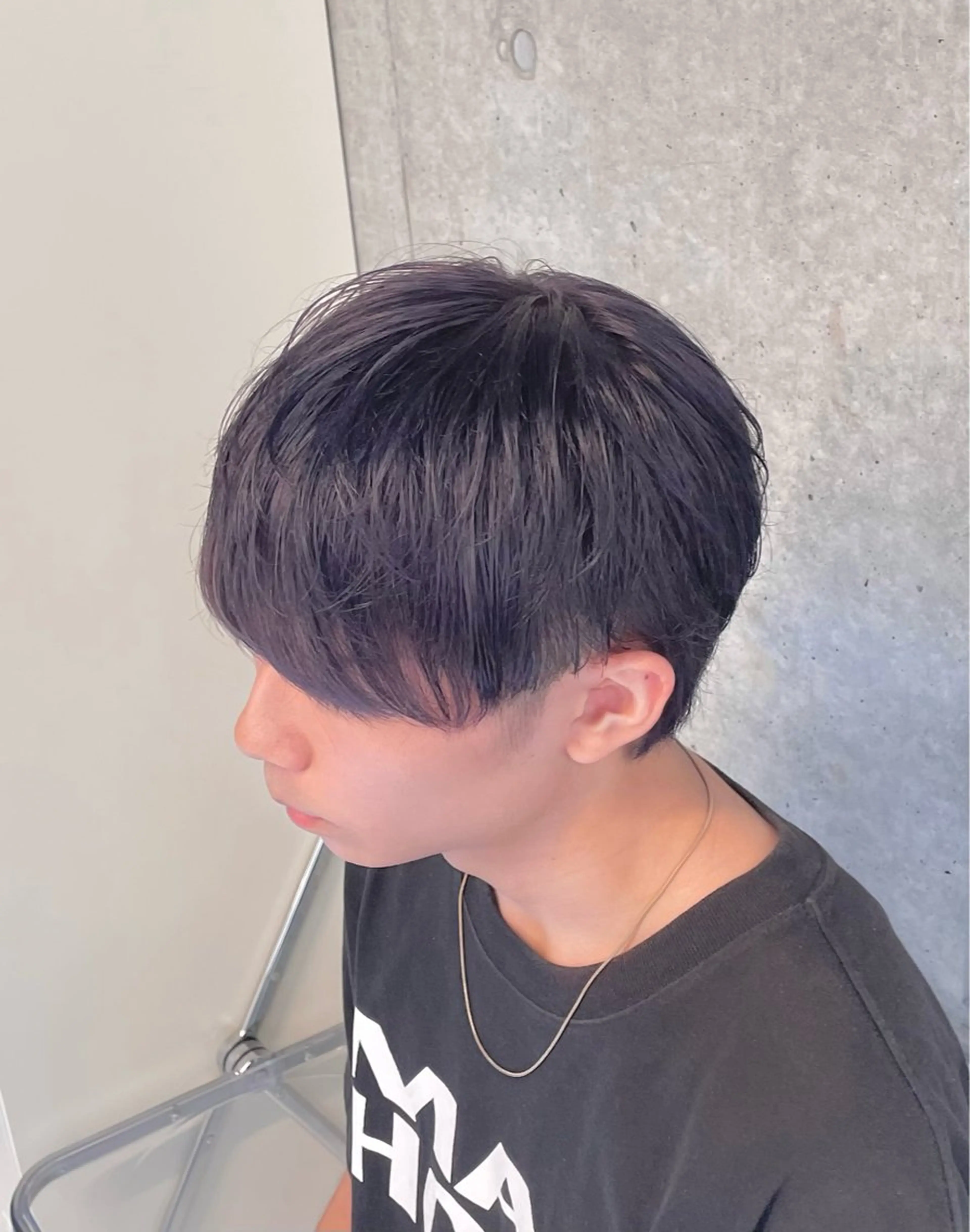 カラー メンズ カット ヘアカラー トリートメント 立川ブリーチ/メンズ ウルフ♱ʜᴀʀᴜᴋᴀのヘアスタイル