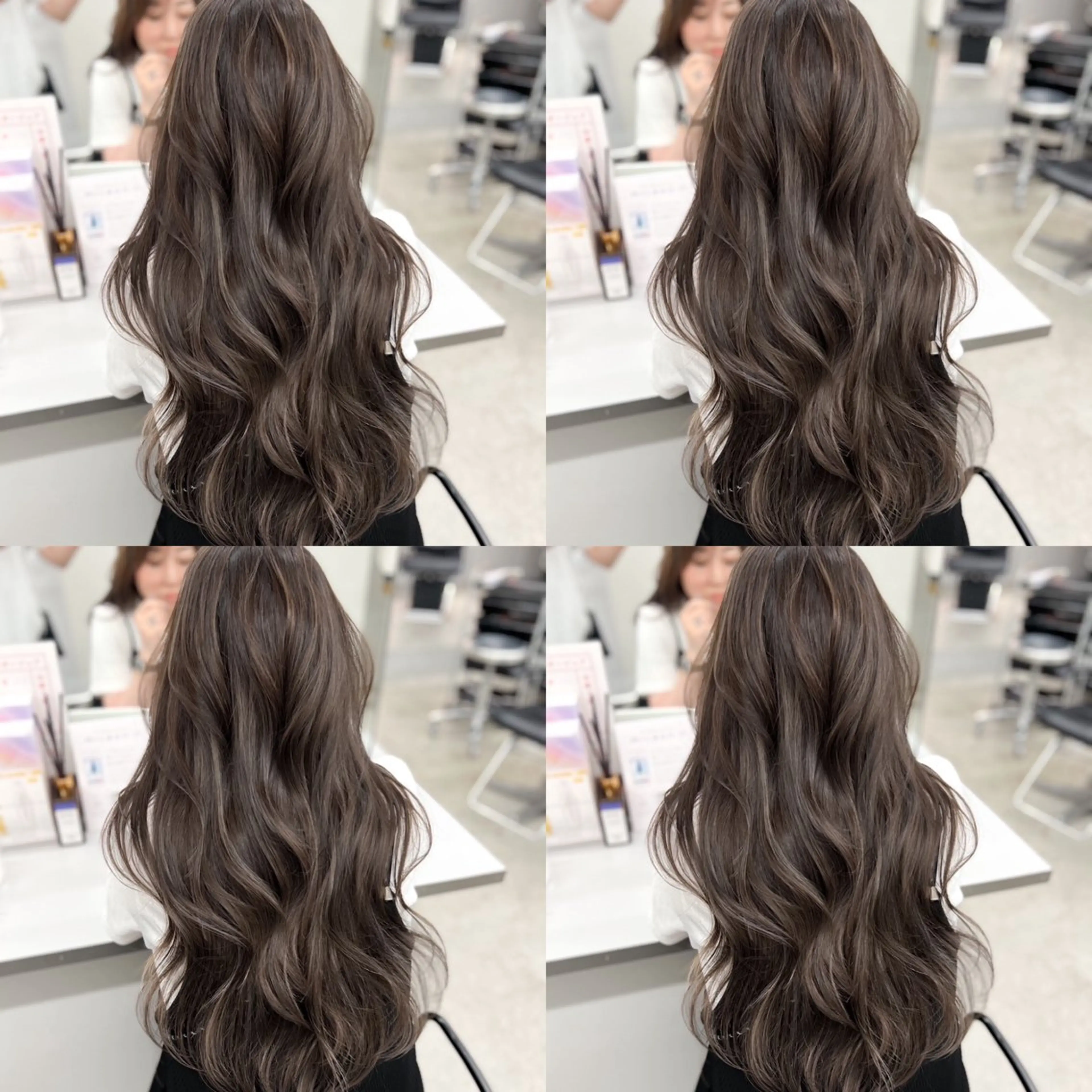 ロング カラー バレイヤージュ ベージュカラー ブリーチ ケアブリーチ ダブルカラー カット ヘアカラー ご予約 宜しくお願いします！のヘアスタイル