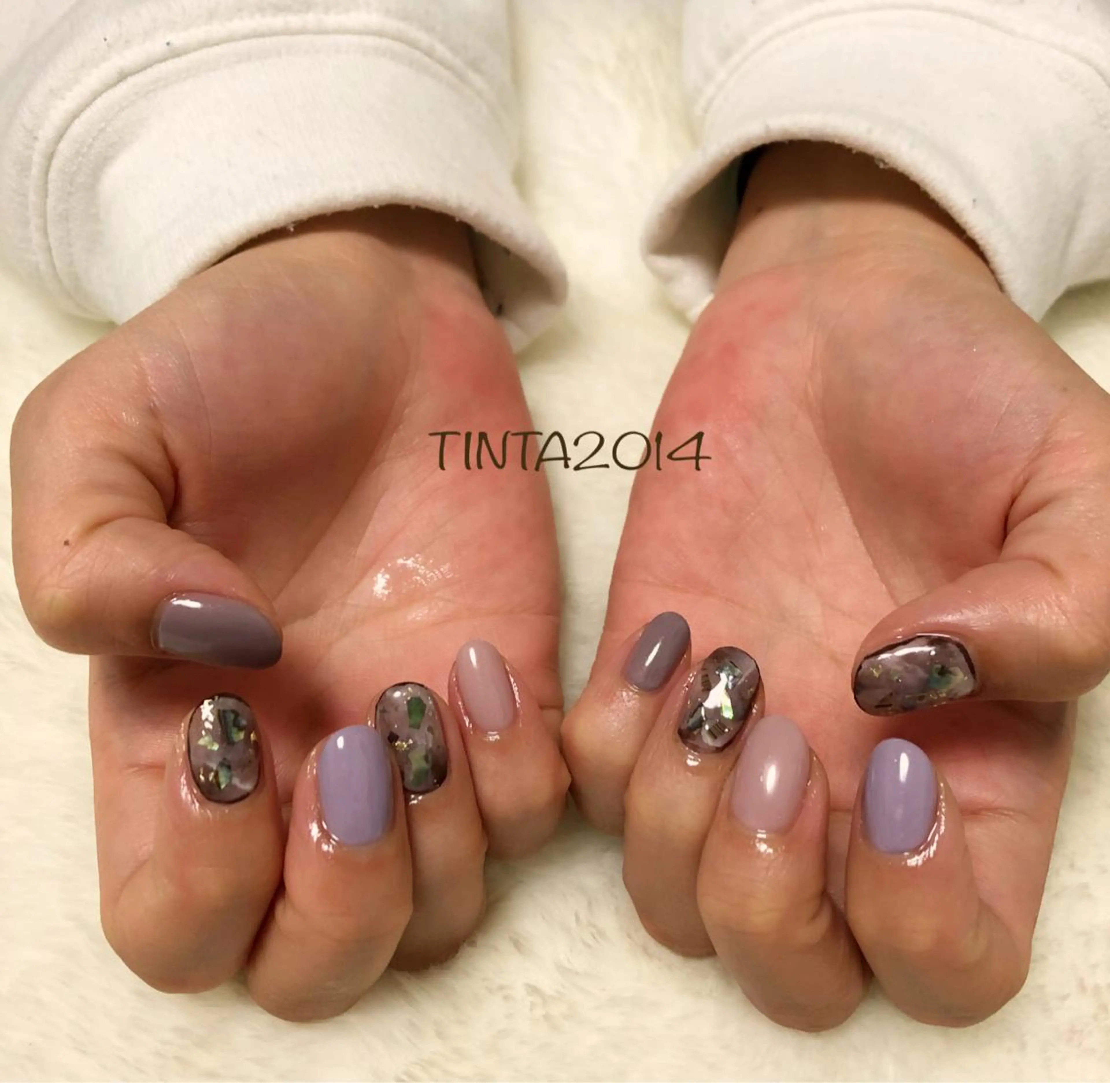 ネイル ニュアンスネイル ネイルサロン ティンタ所属・馬場 典子のネイルデザイン