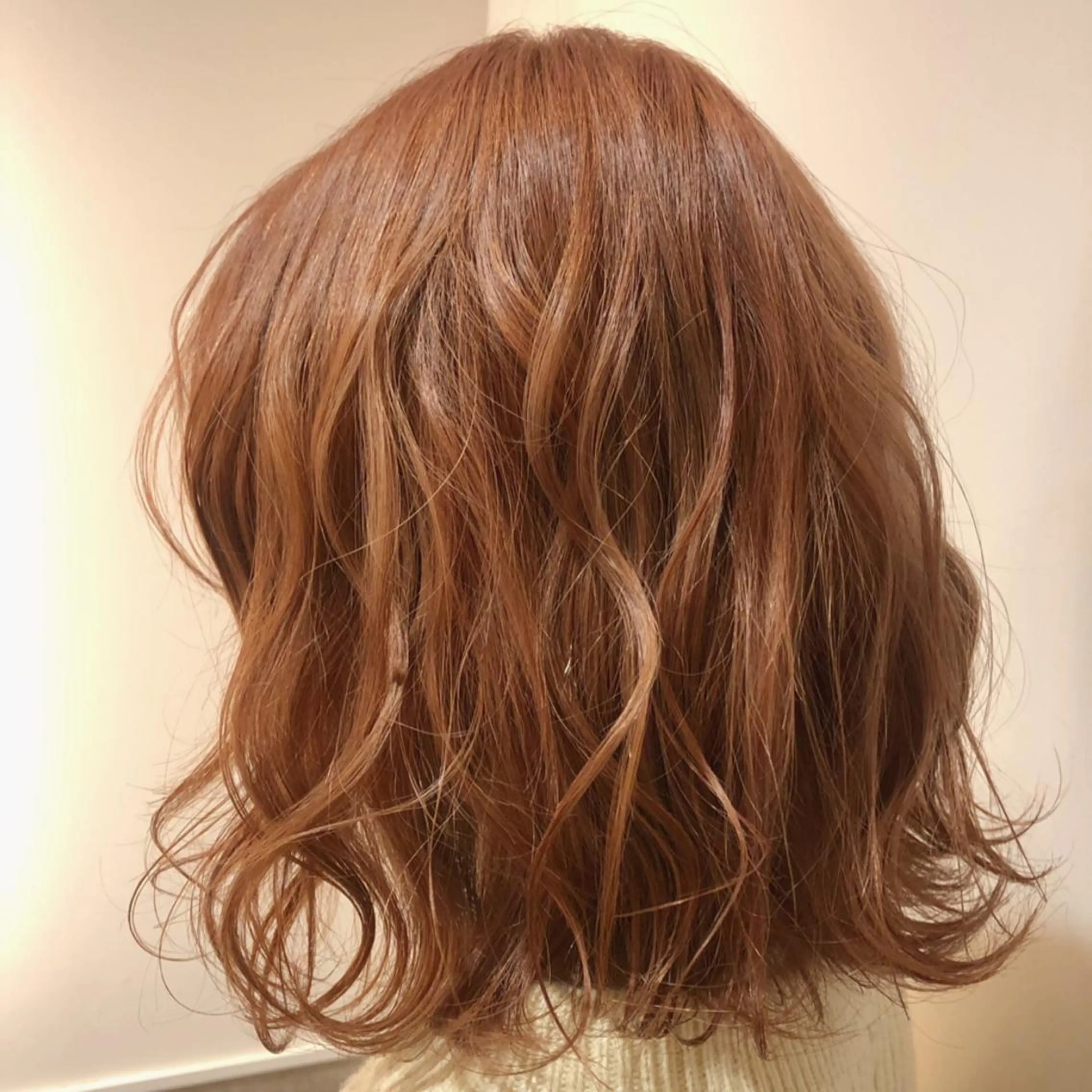 ショート カラー オレンジ ヘアカラー Rina のヘアスタイル