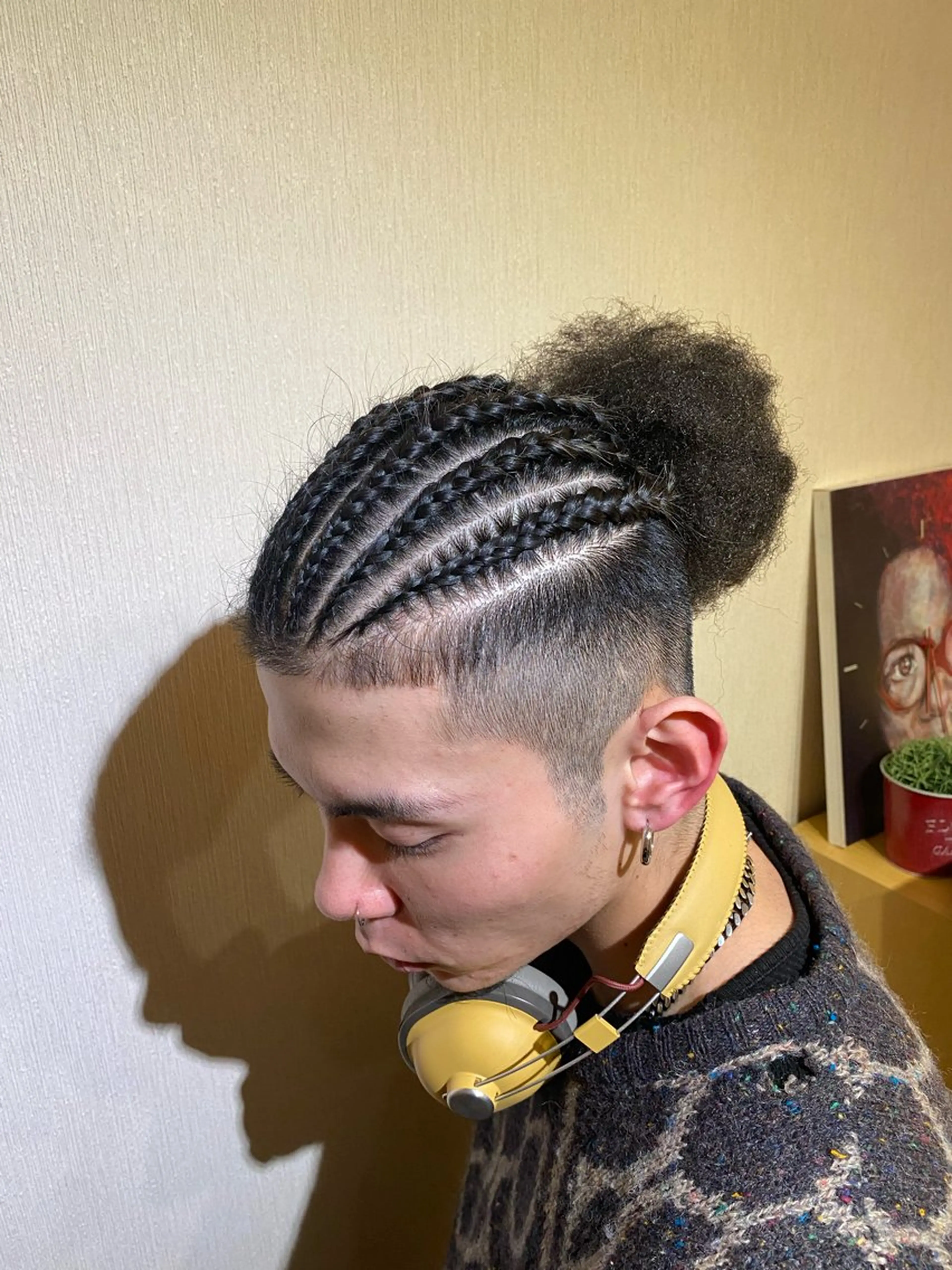 ショート カラー パーマ ヘアアレンジ メンズ キッズ HairSignature所属・ブリーチ指名神戸 No.1美容師RENのヘアスタイル