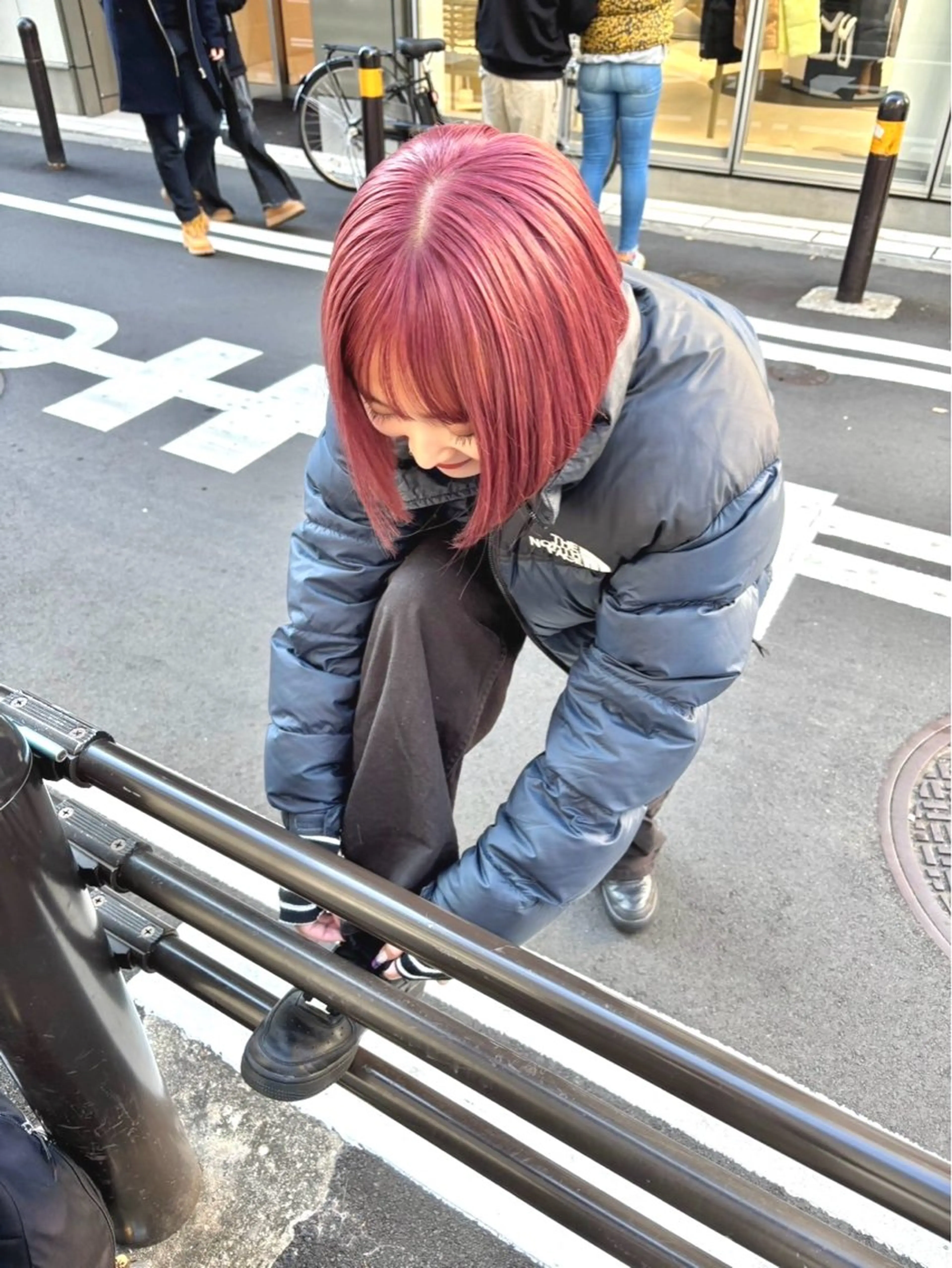 カラー ヘアカラー トリートメント 宮永 智香のヘアスタイル