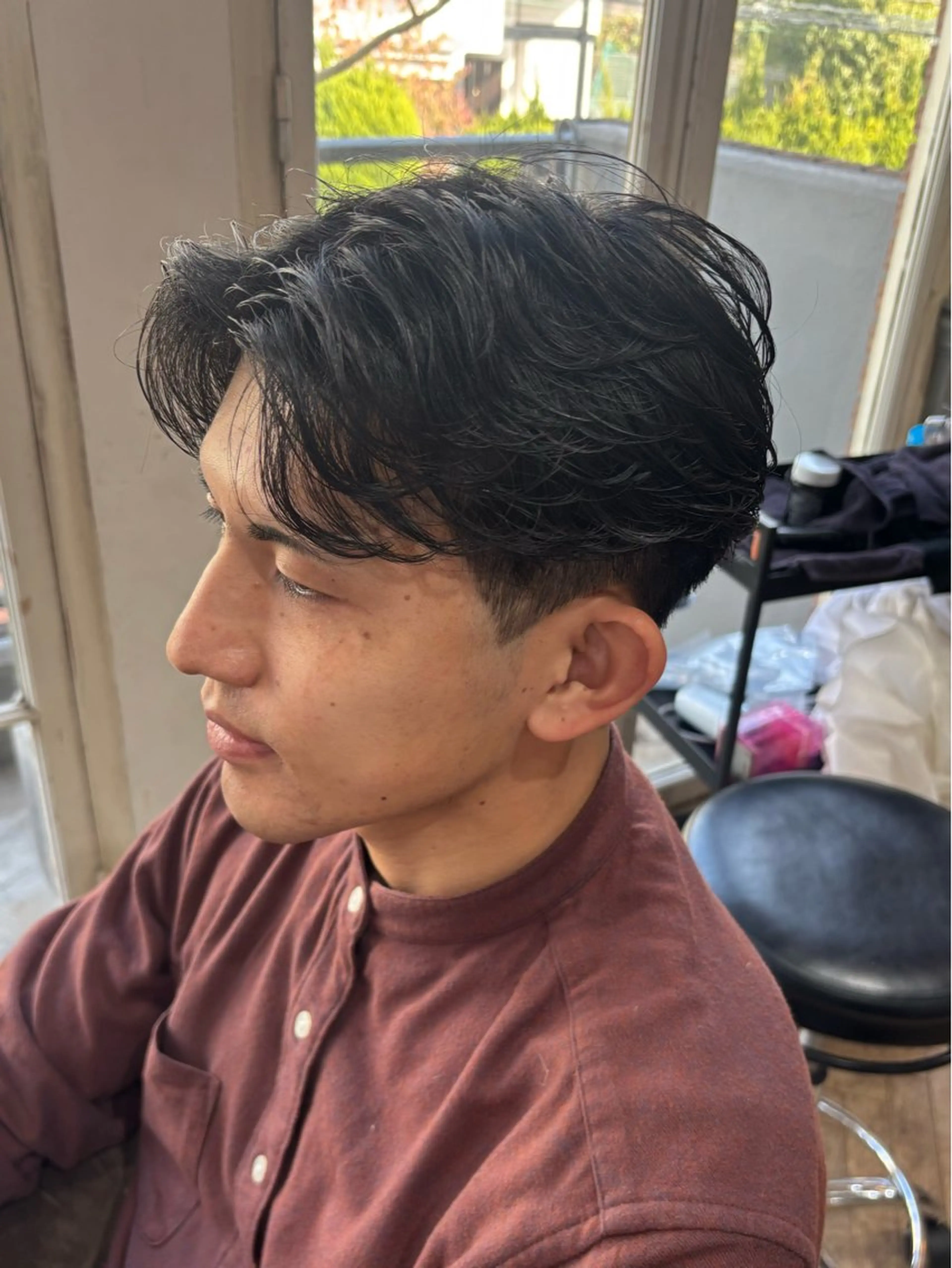 メンズ 地毛風縮毛矯正 /ニュアンス/はるたのヘアスタイル