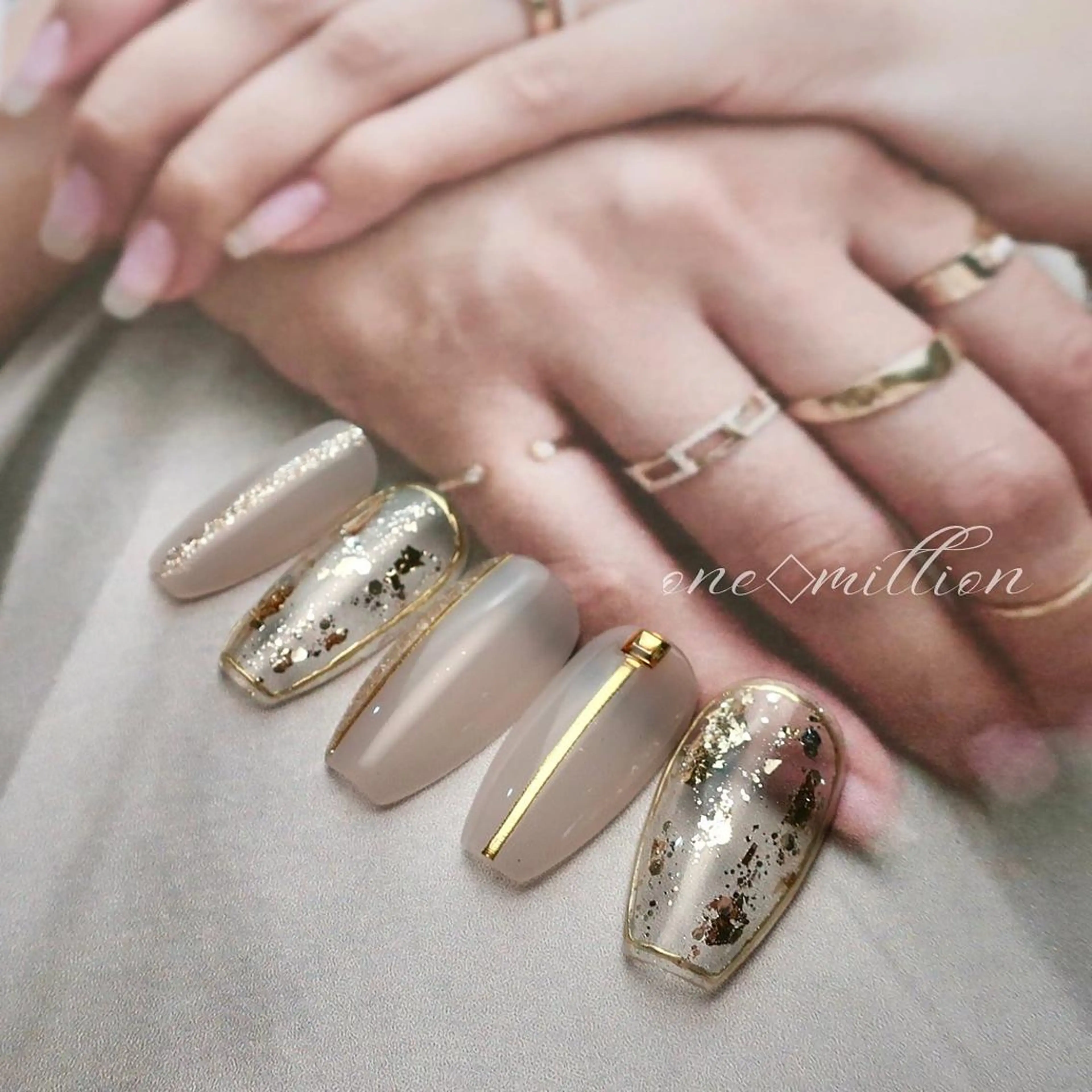 ネイル nail salon ワンミリオンのネイルデザイン