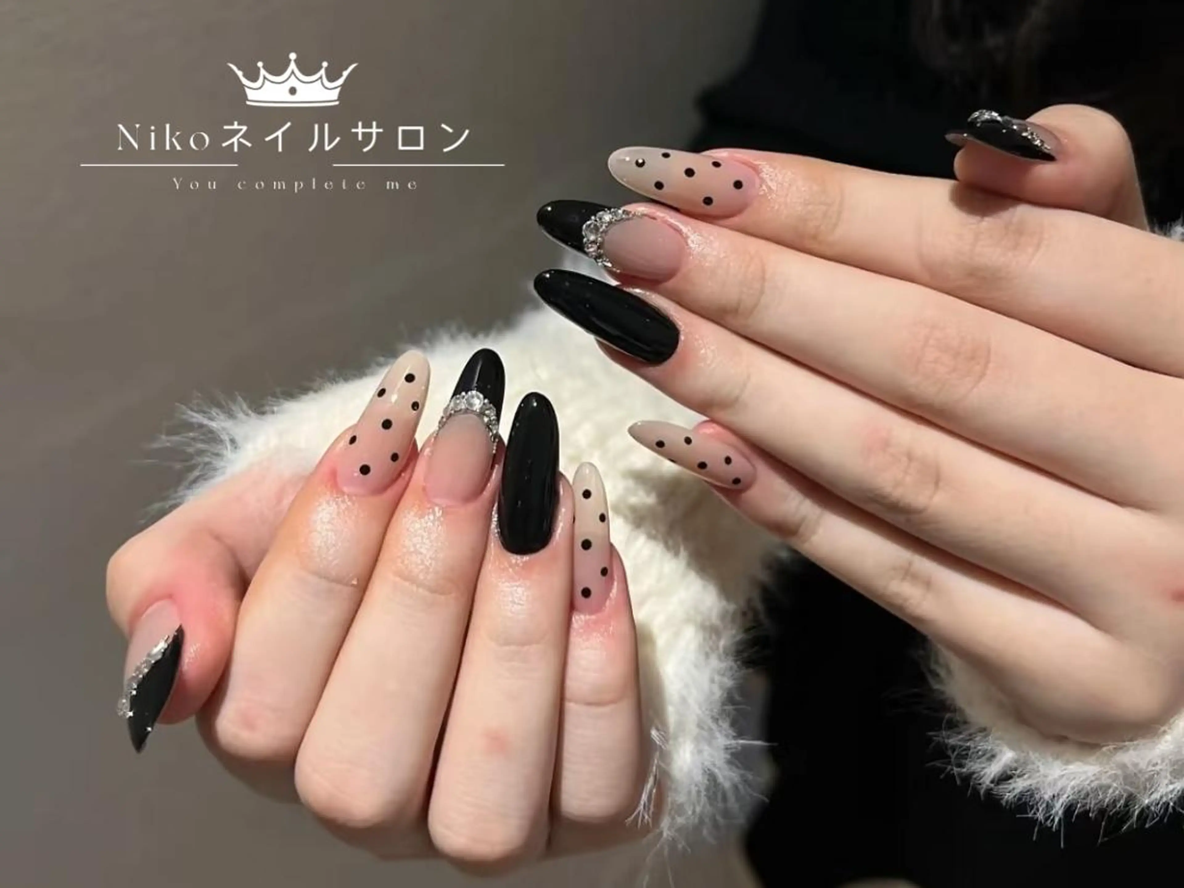 ネイル 長さ出し フットネイル フレンチネイル ジェルネイル ガラスフレンチ Niko ネイルサロン大宮店のネイルデザイン