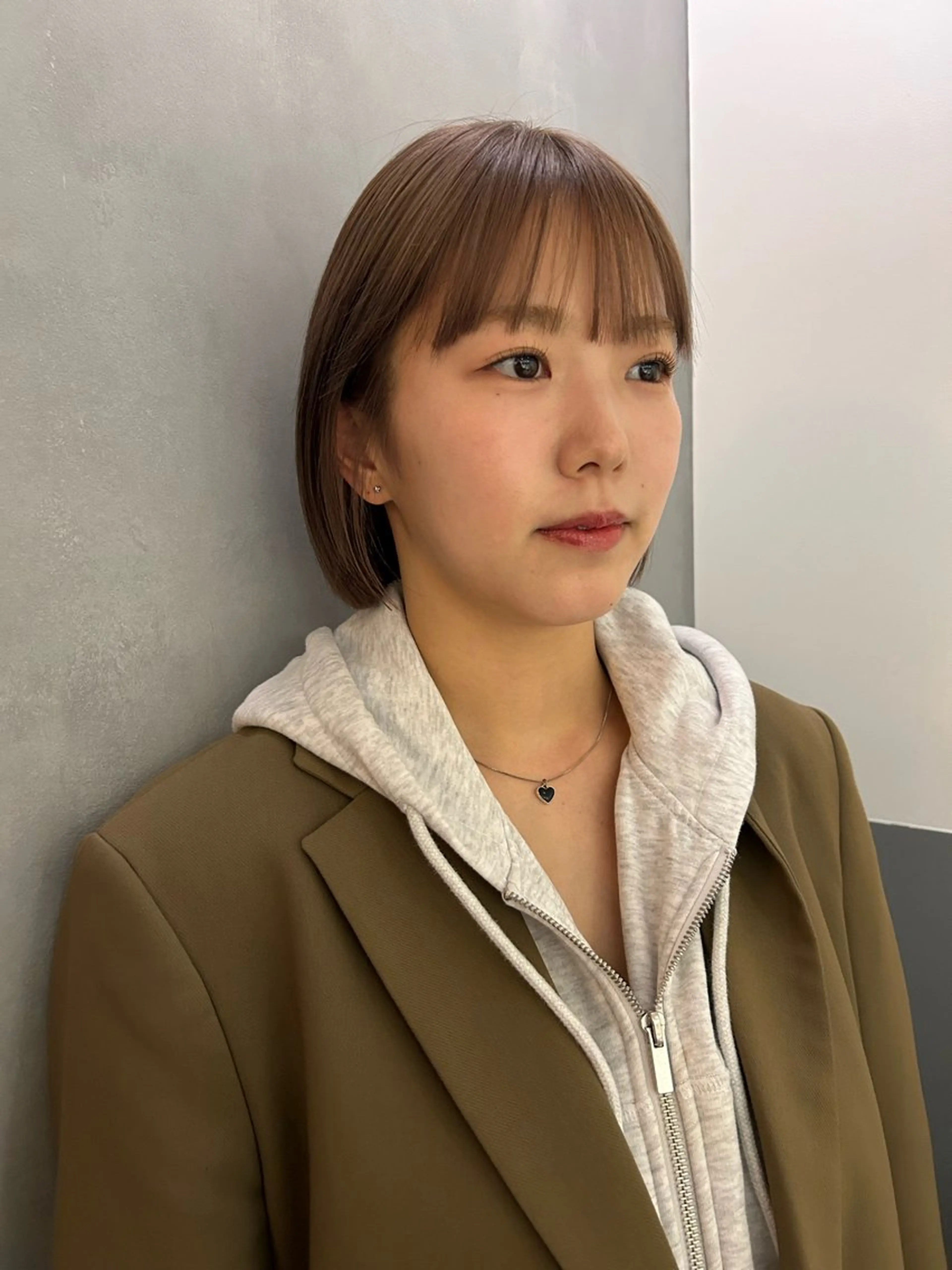 ショート カラー カット ヘアカラー トリートメント 🦖ミニボブ/ボブ /MOEKA🦕のヘアスタイル