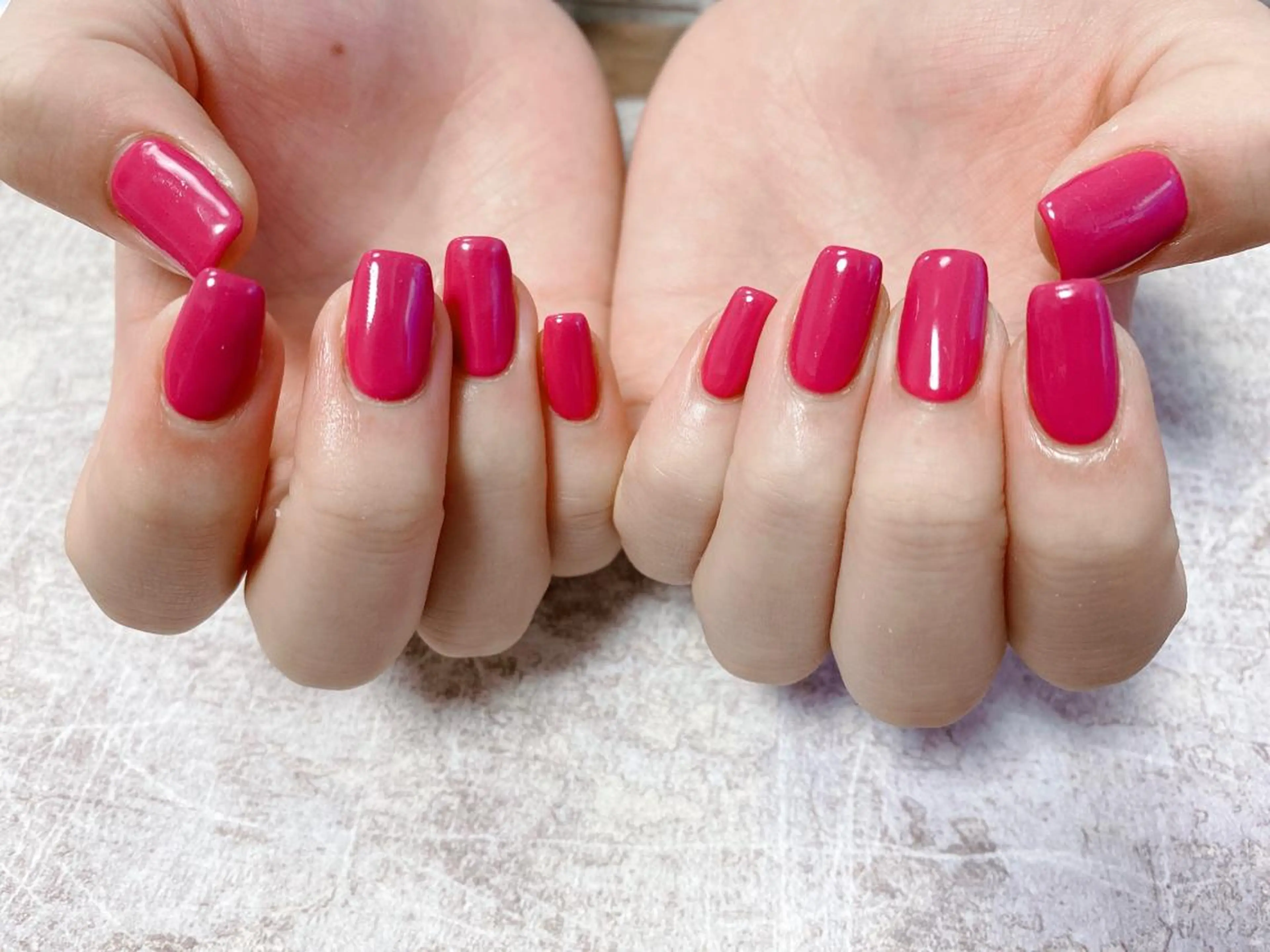 ネイル ピンク ハンドネイル Mogu nail 二子玉川のネイルデザイン