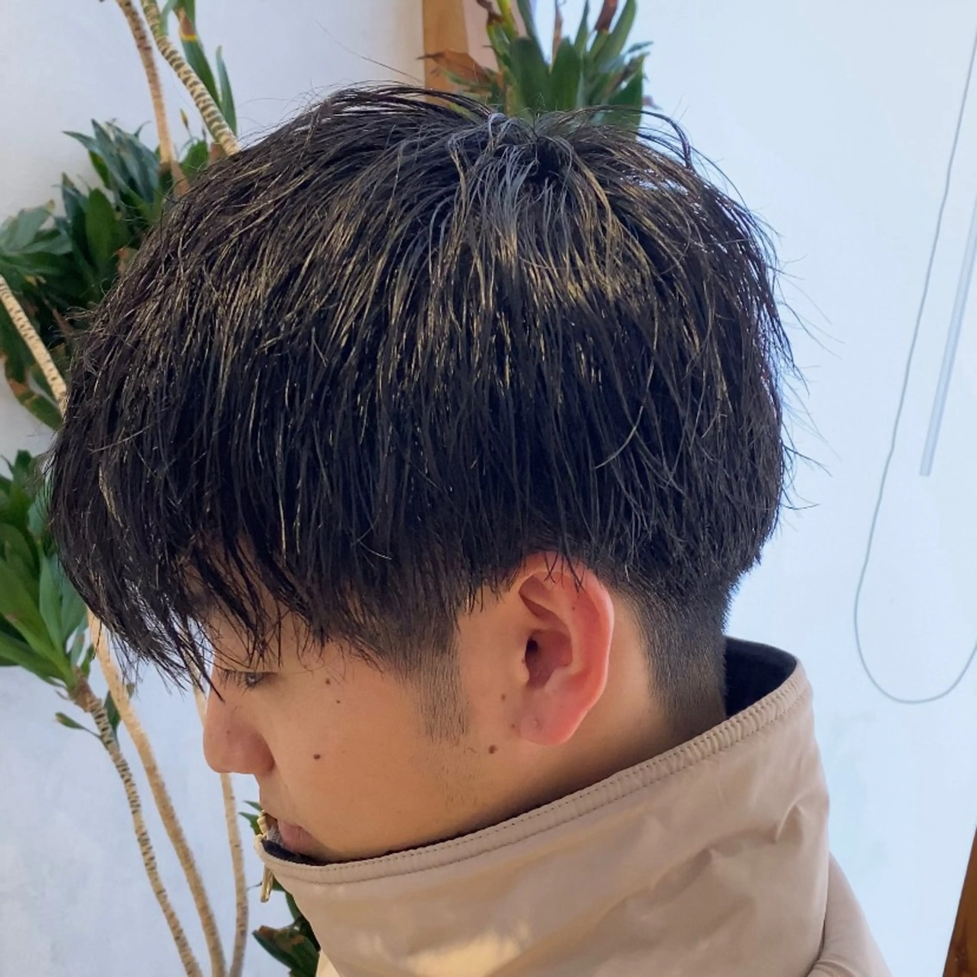 ショート メンズ マッシュ ナツハラ サトシのヘアスタイル