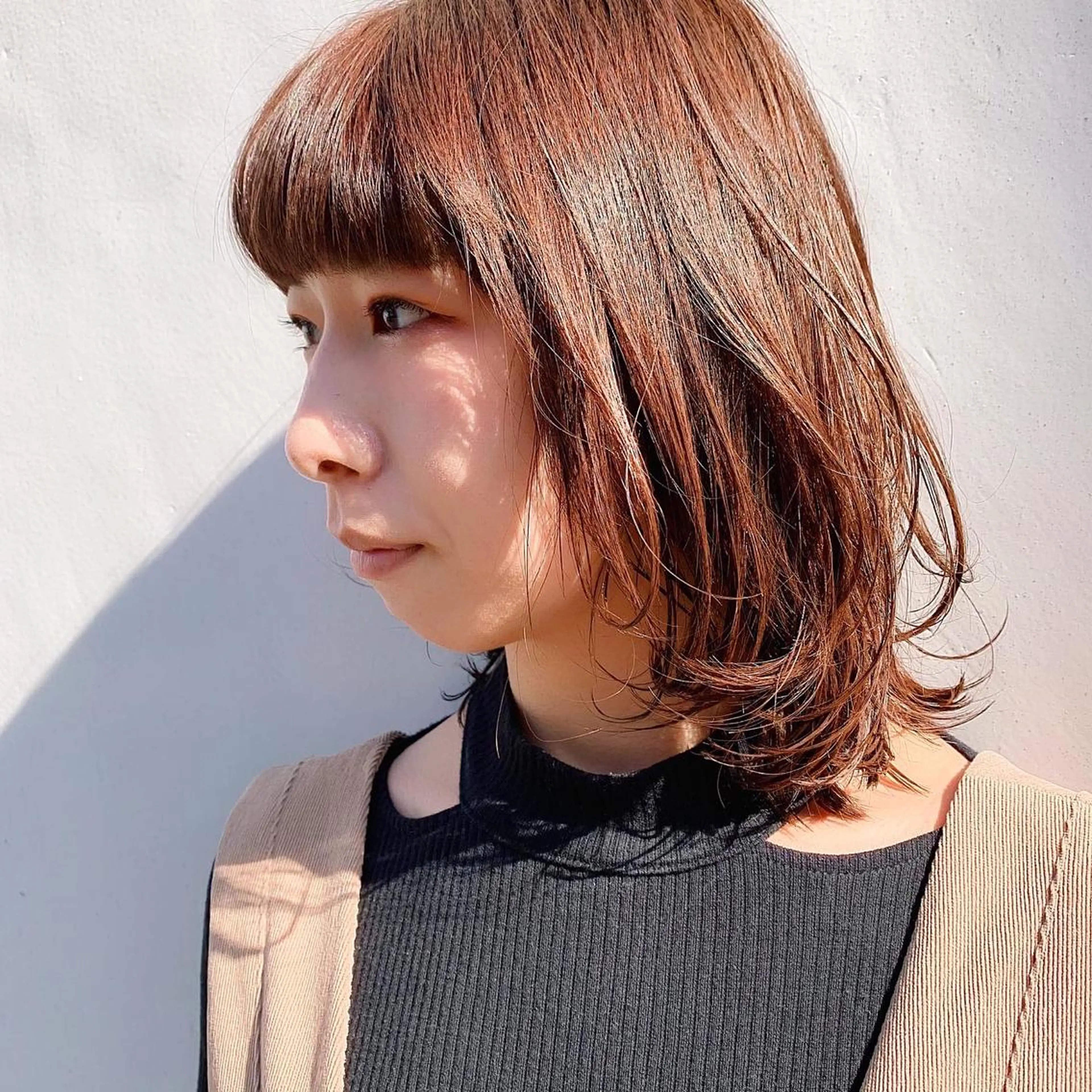 ミディアム カラー CODE.LINE所属・中川 竜誠のヘアスタイル