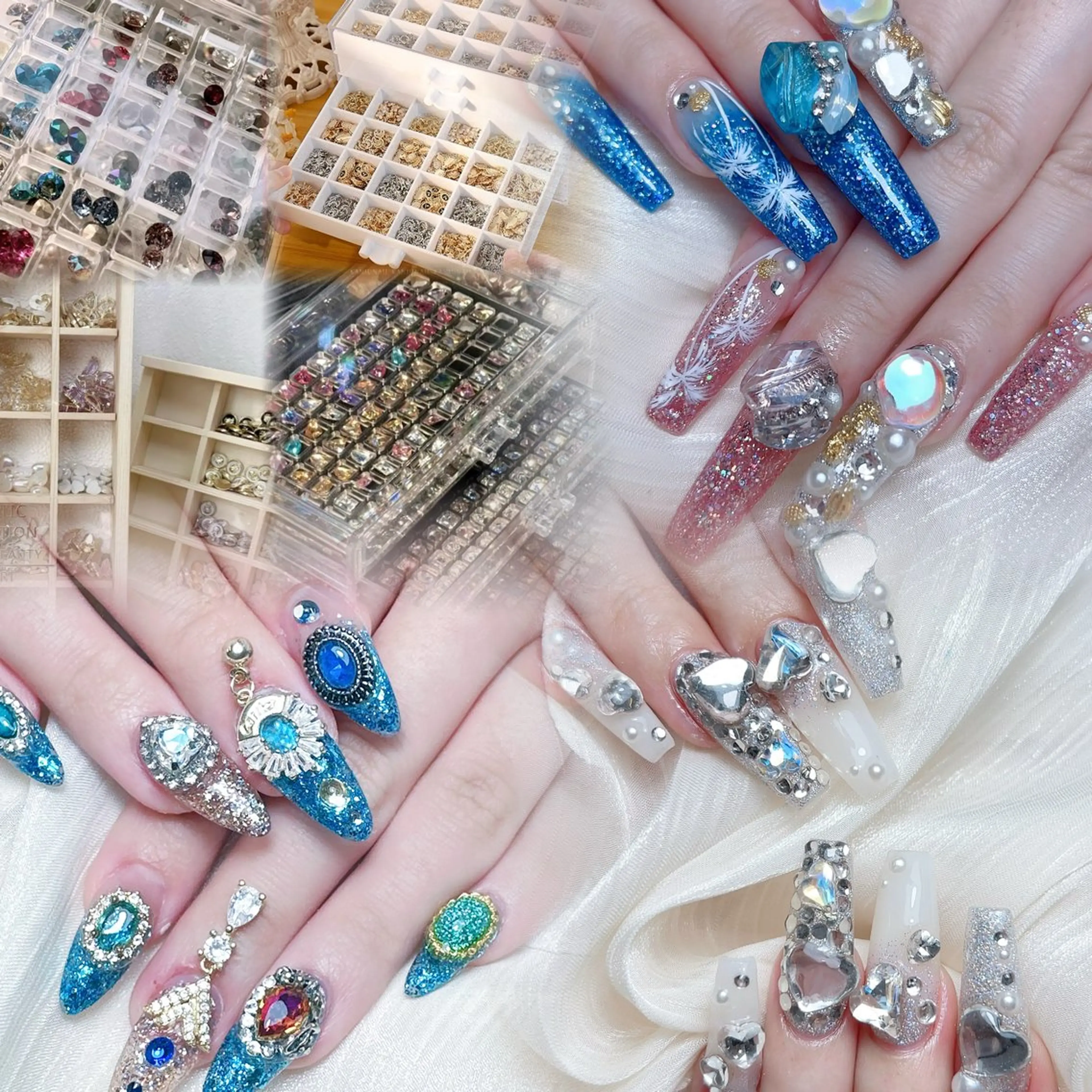 ネイル M🌷nail 長さだし専門店のネイルデザイン