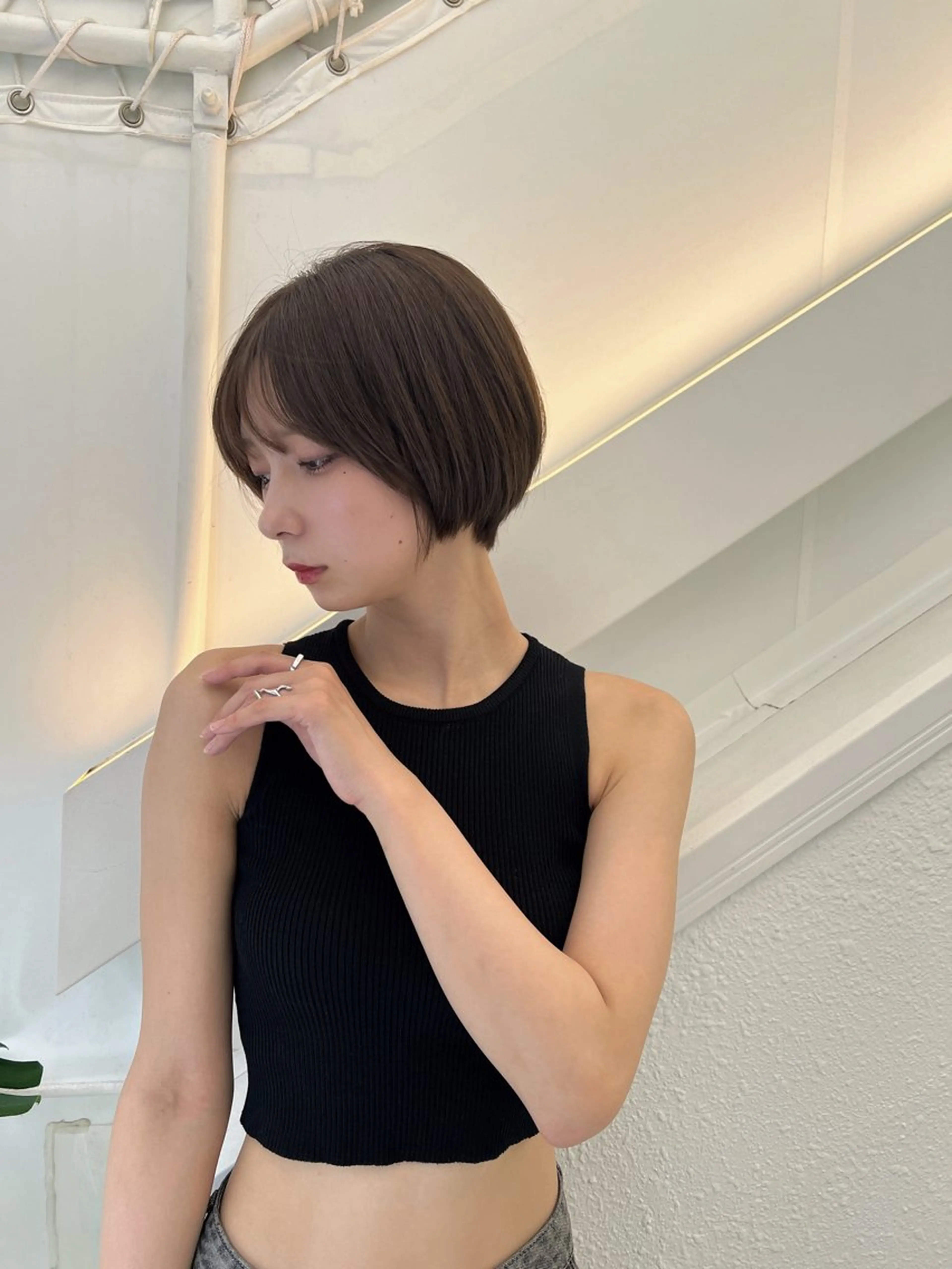 ショート カラー カット ヘアカラー トリートメント 💎透明感カラー特化 💎TAISEIのヘアスタイル