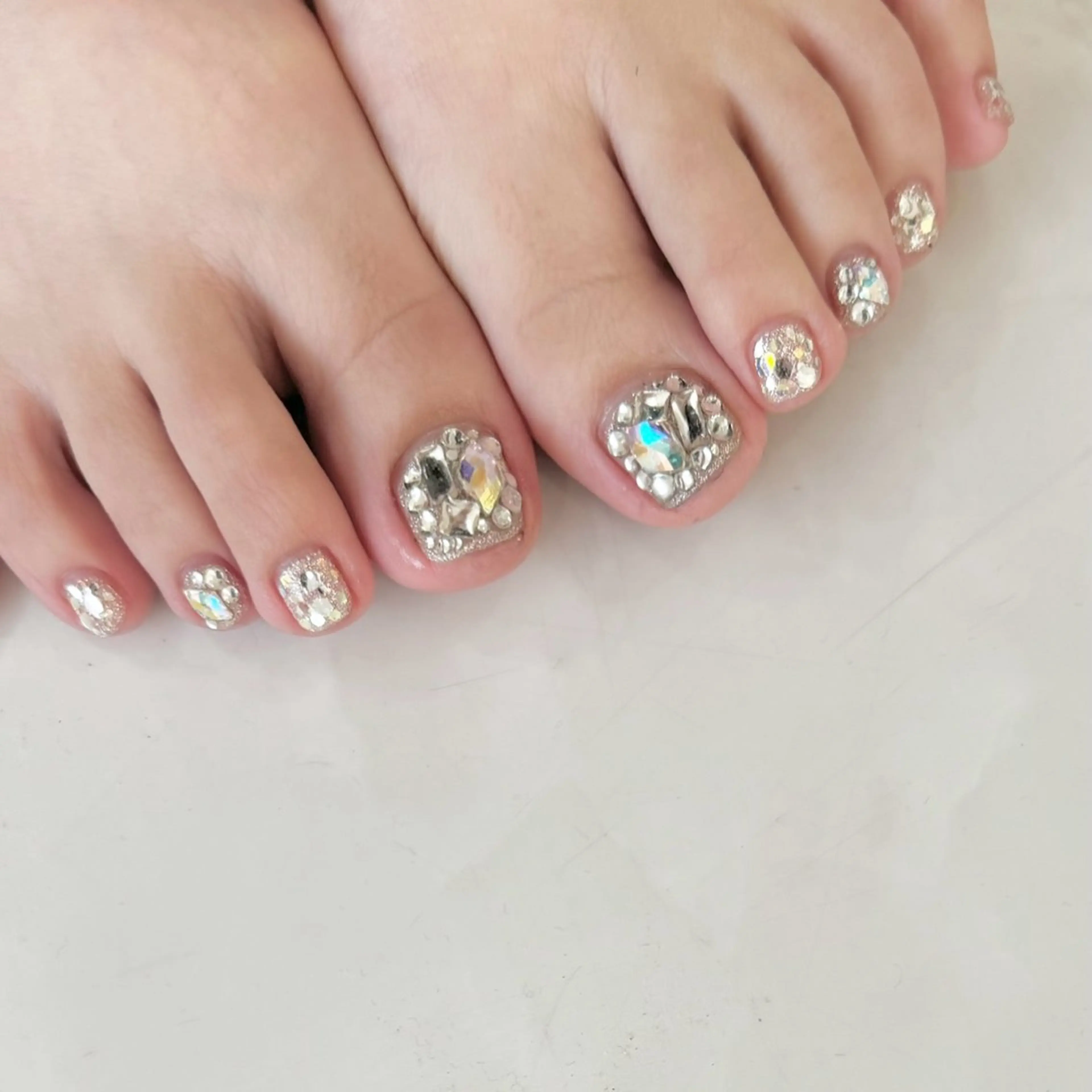 (オフ込み)フット10本アートの写真