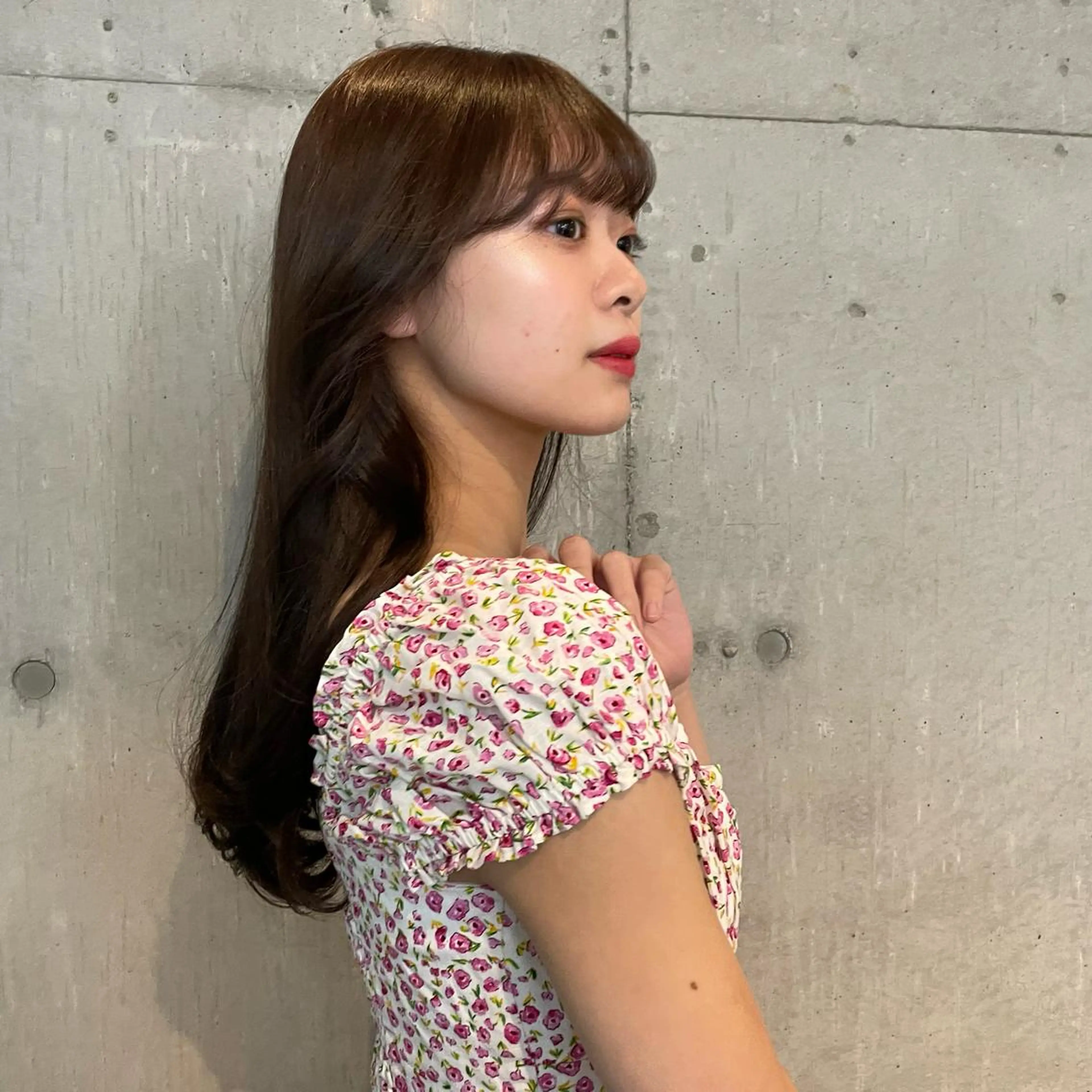 cut＋顔周り縮毛矯正🪄✨の写真