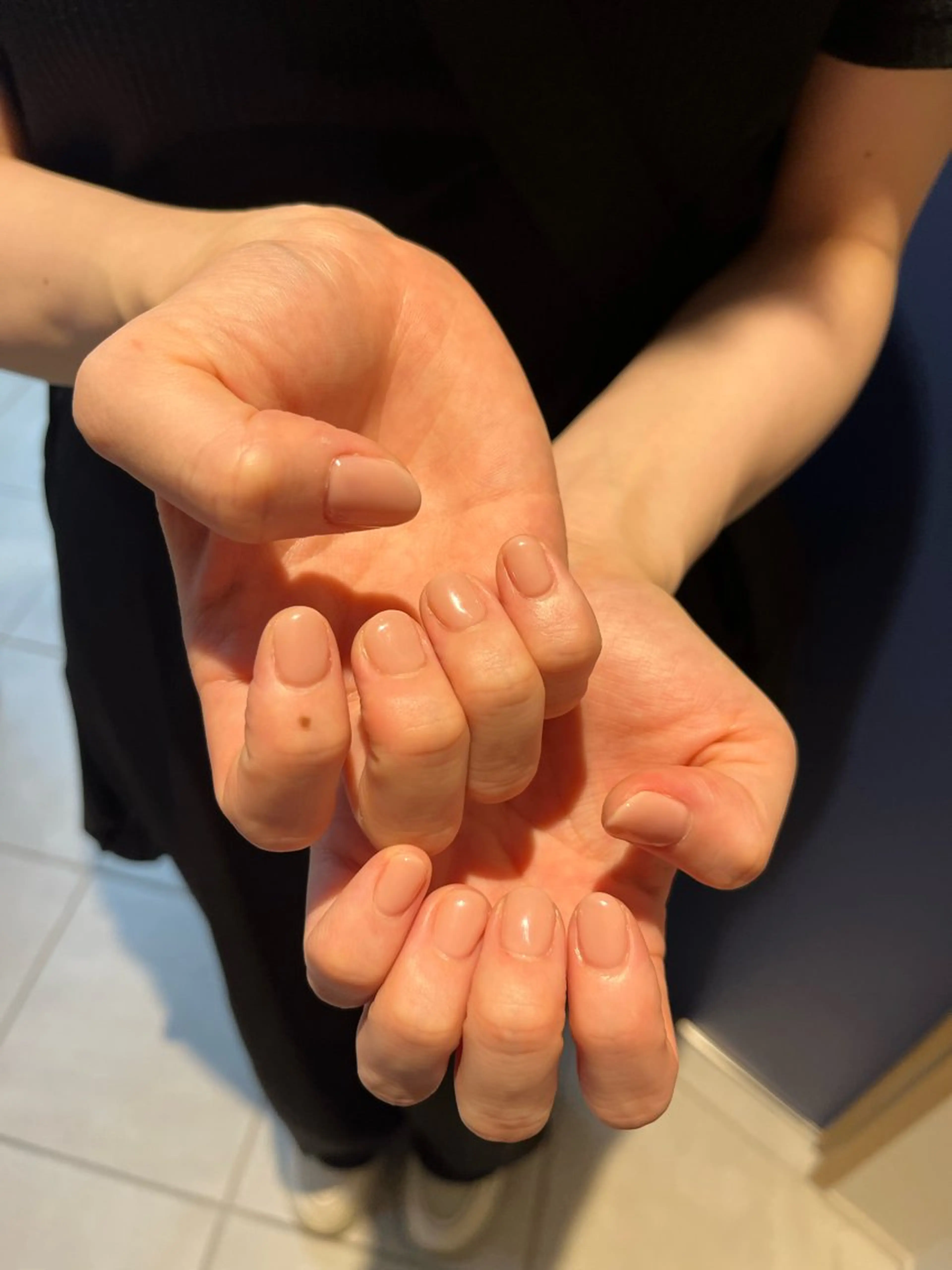 ネイル マットネイル ピンク deg゜ renaのネイルデザイン