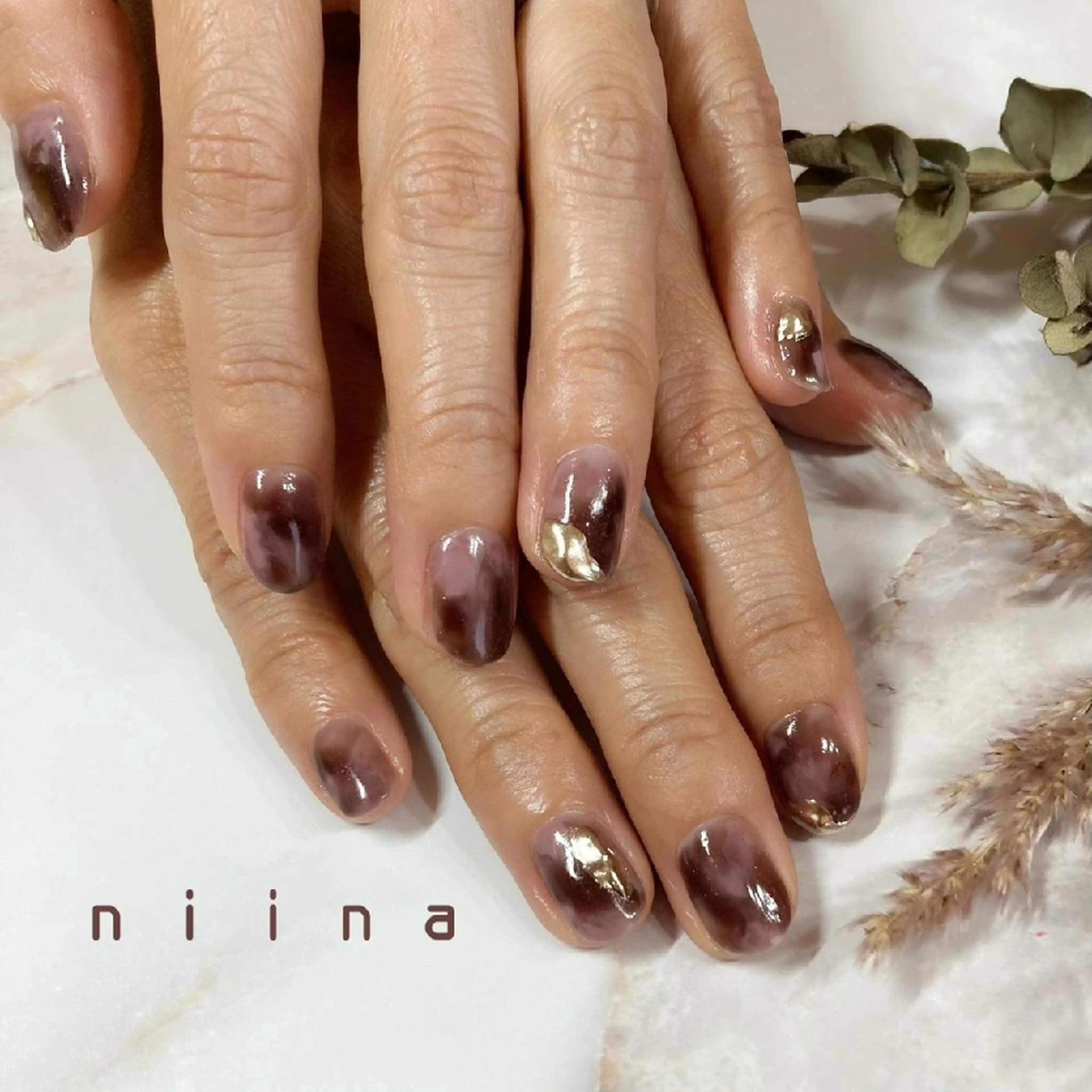 ネイル ニュアンスネイル niina所属・n i i n a  -eye&nail-のマツエク・マツパデザイン