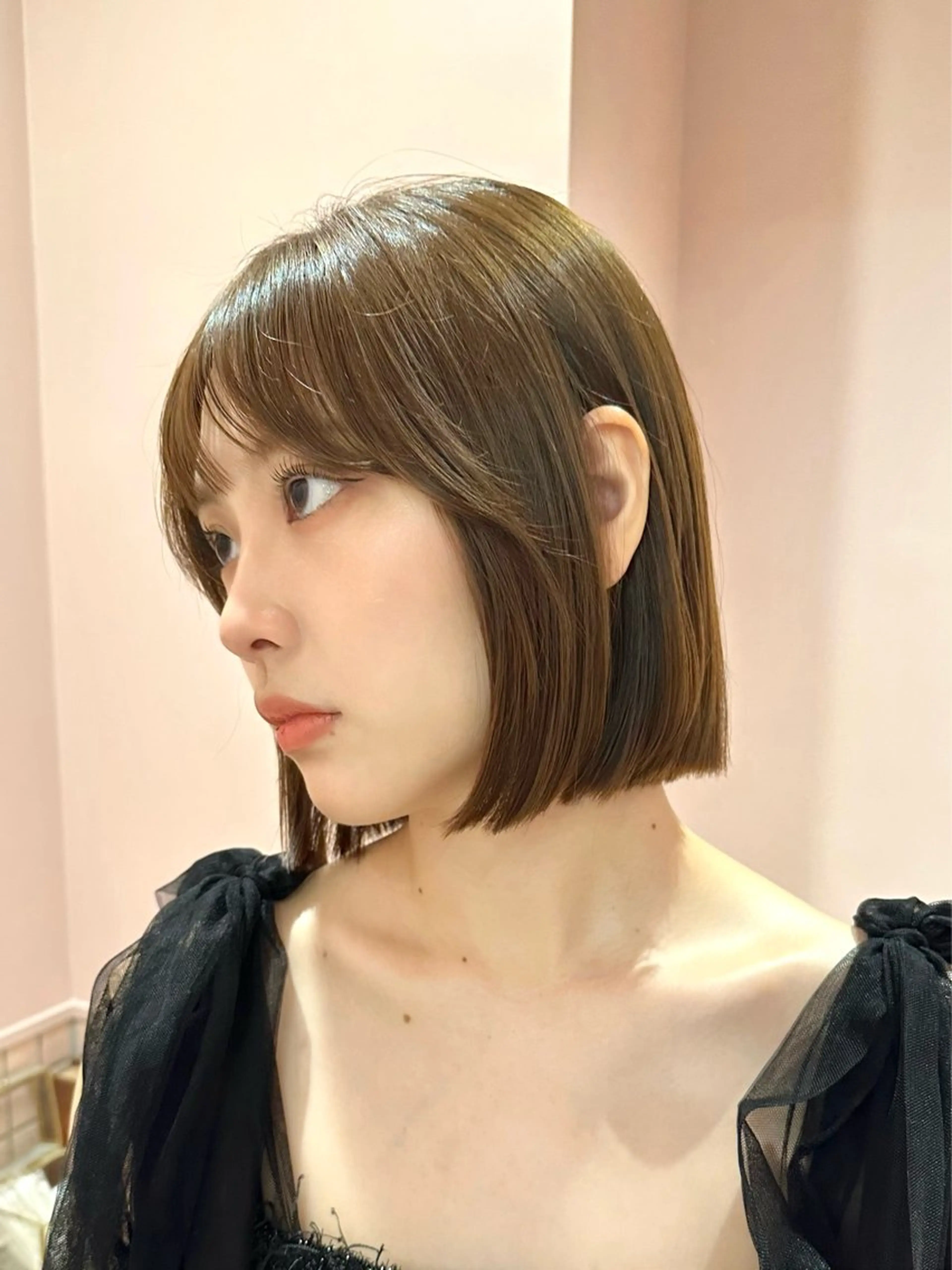 ショート 韓国風ヘア タッセルカット raika .のヘアスタイル