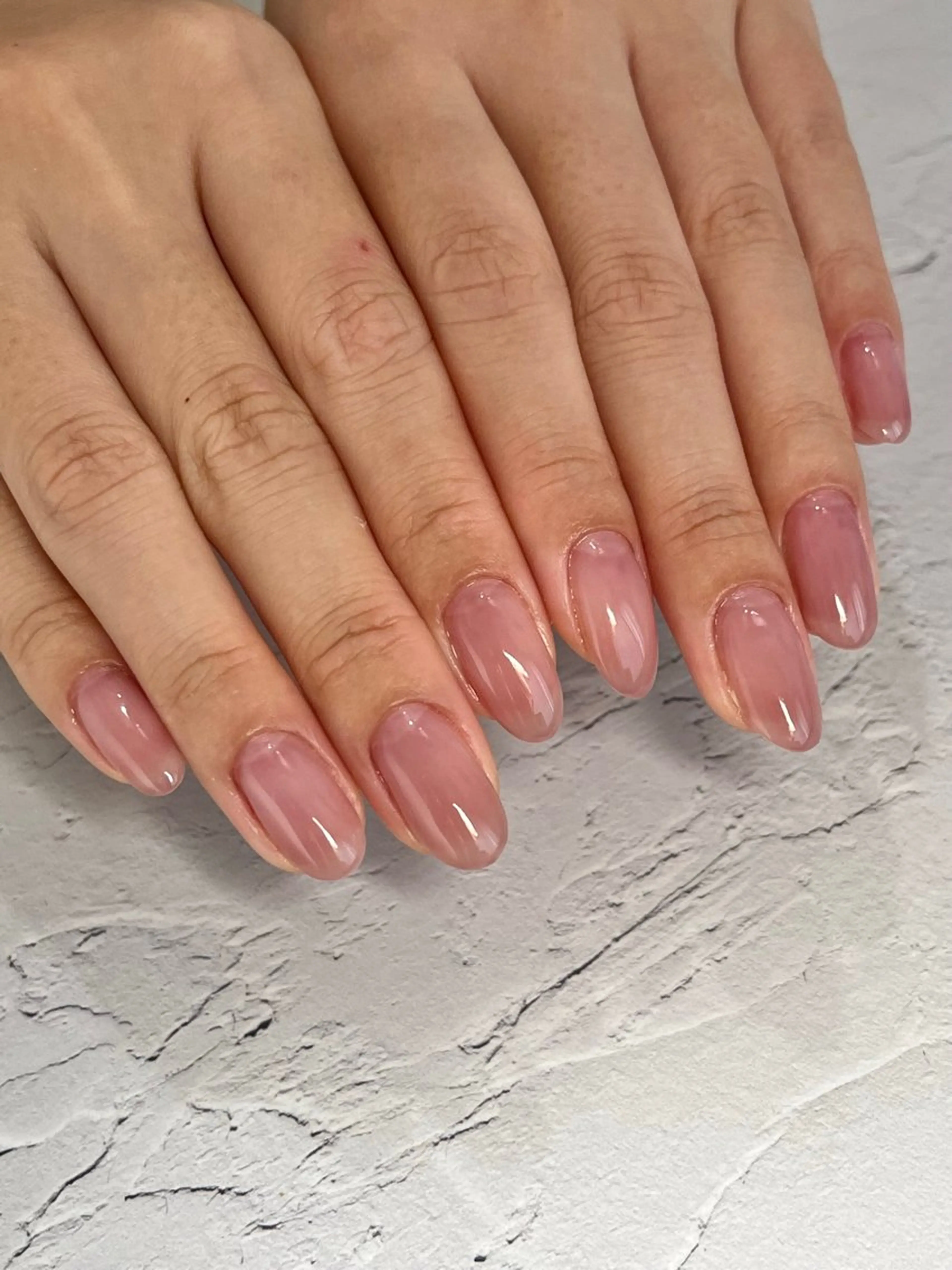 ネイル ワンカラーネイル シンプルネイル EMIKOのネイルデザイン