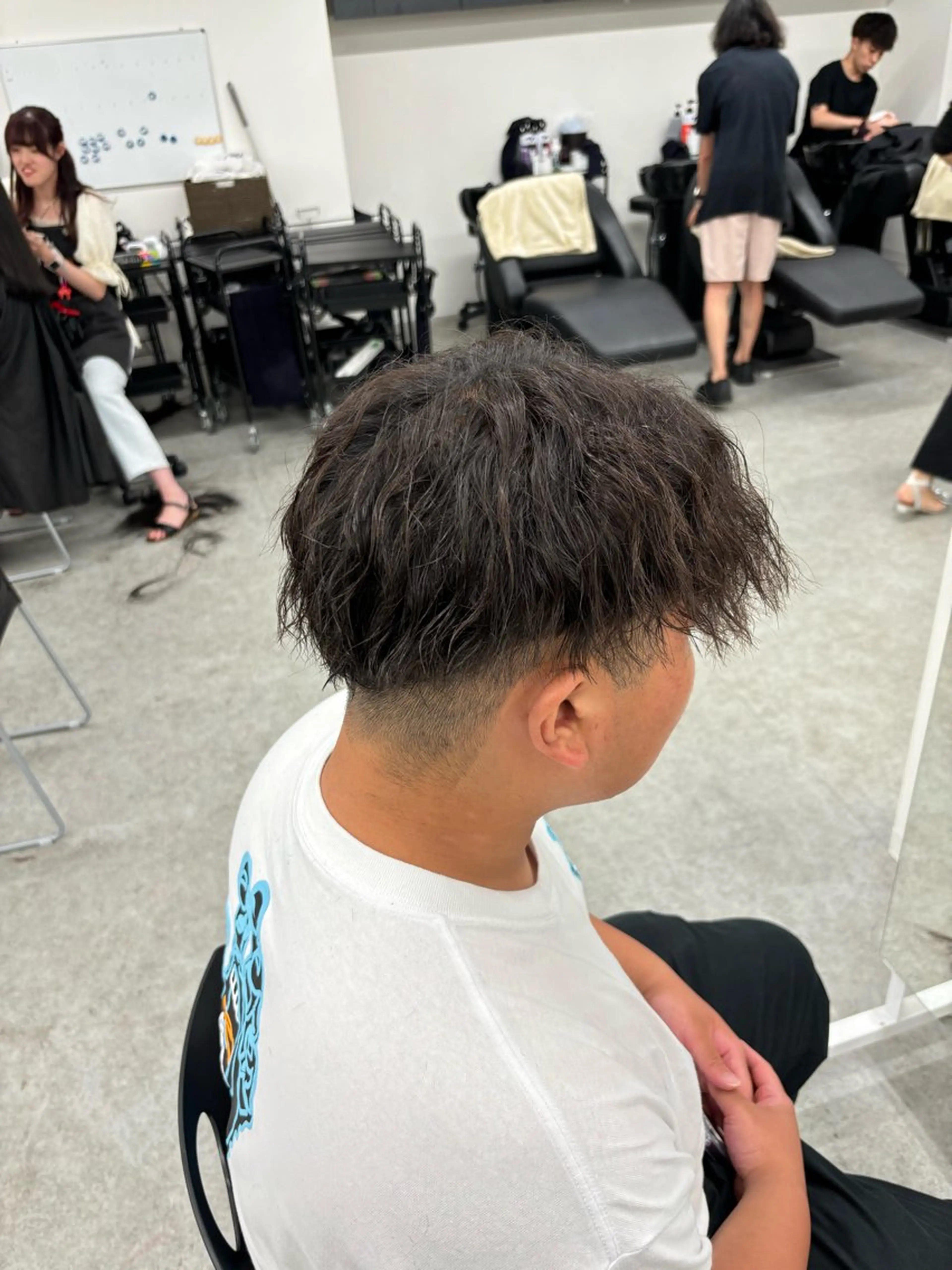 ショート メンズ カット ヘッドスパ ヘアセット 🫧韓国風透明感 ヘア🫧towaのヘアスタイル