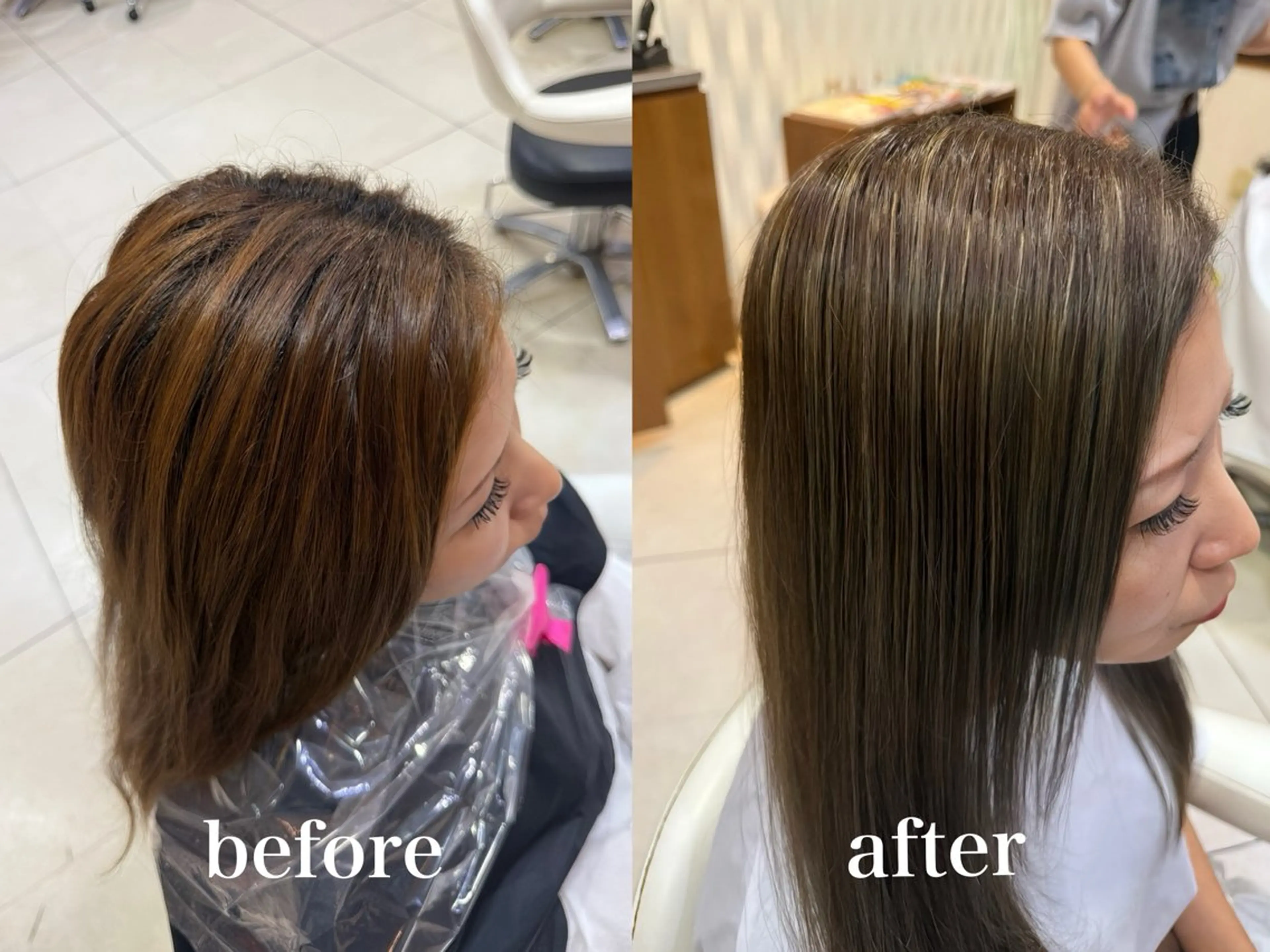 ロング カラー イーストハムネオ高木 亮人🌿のヘアスタイル