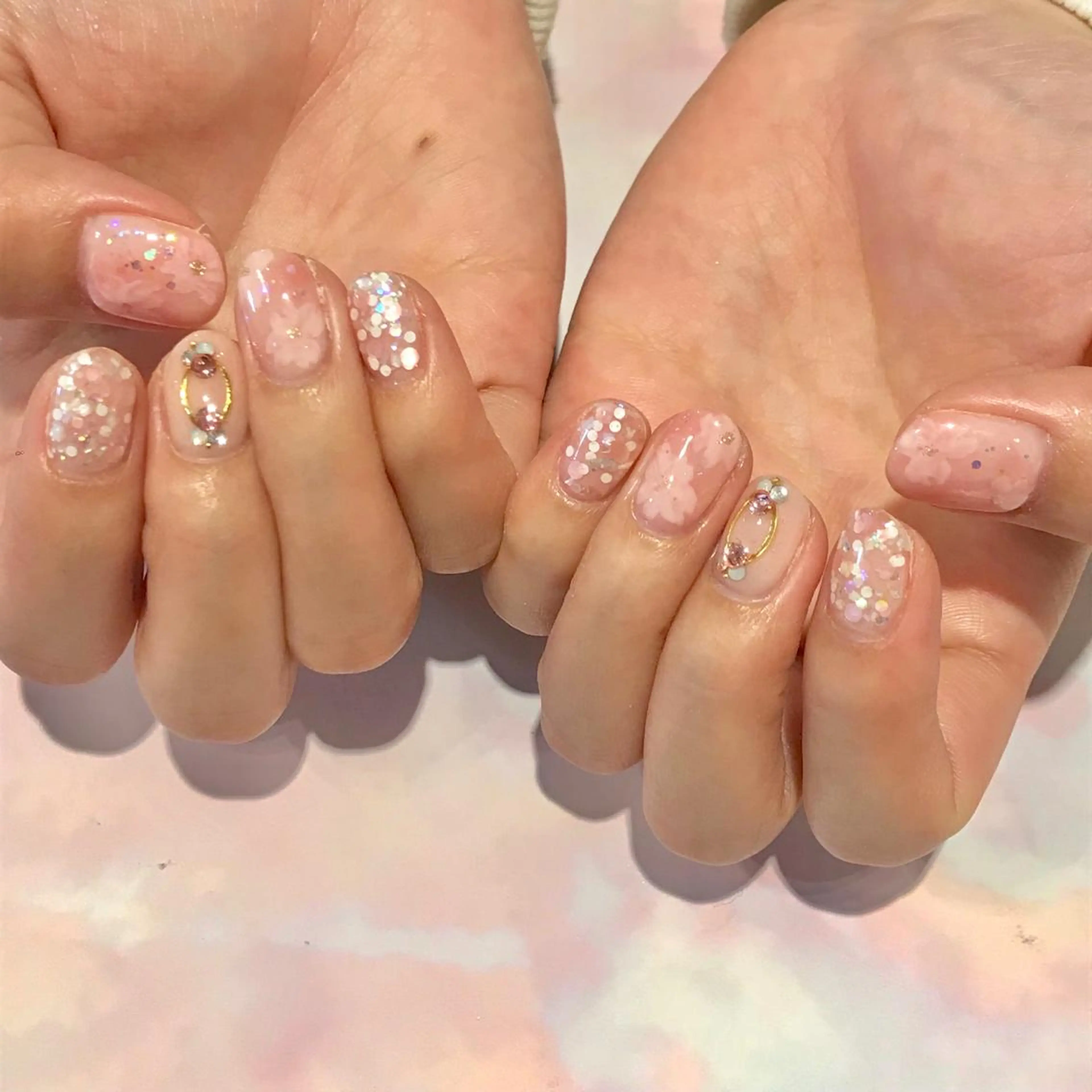 ネイル 桜ネイル ハンドネイル HiMe .のその他イメージ