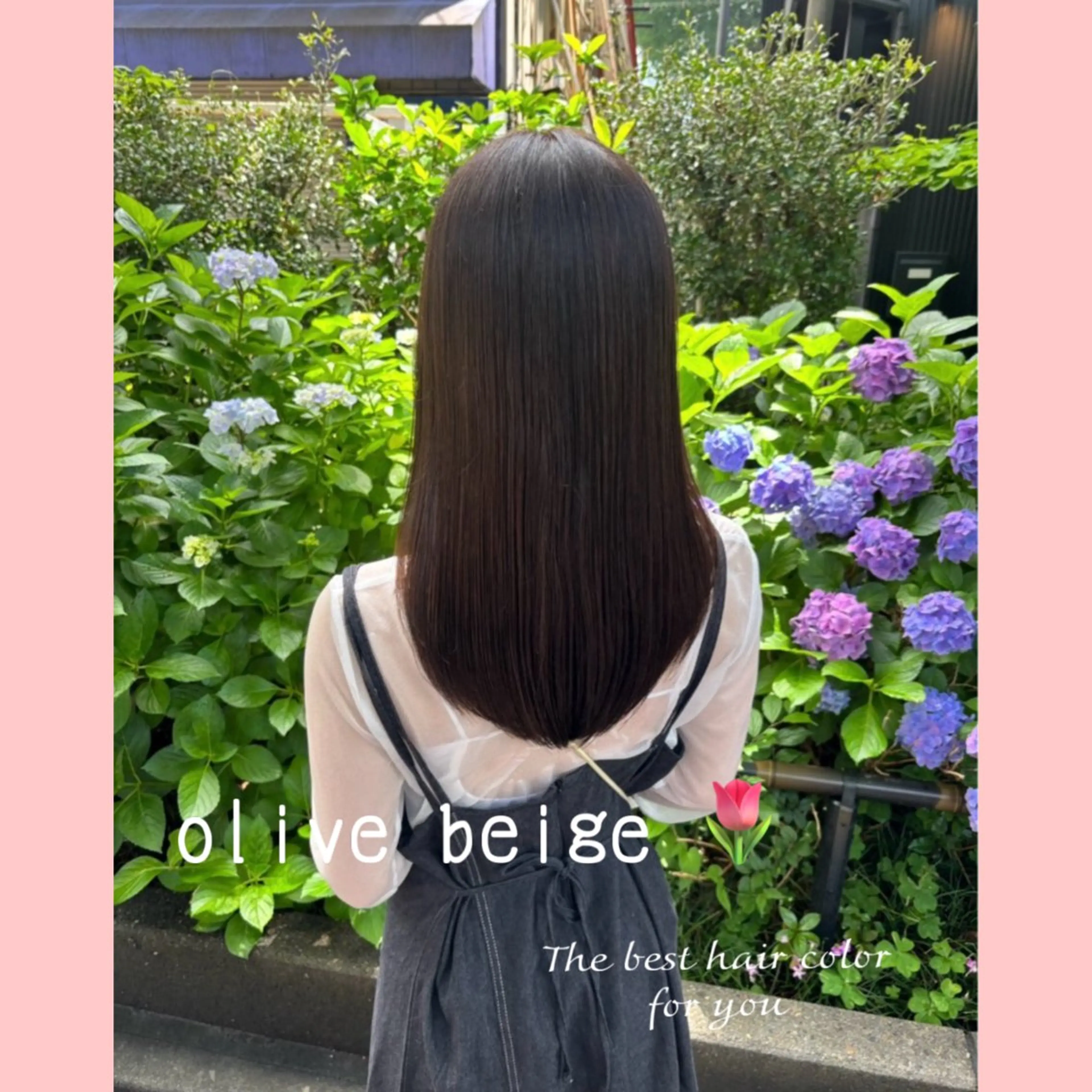 🎀【♡u-24♡】ブリーチなしで叶う透明感カラー❣️＋うるツヤ髪質改善トリートメント＋似合わせトレンドカット🎀の写真