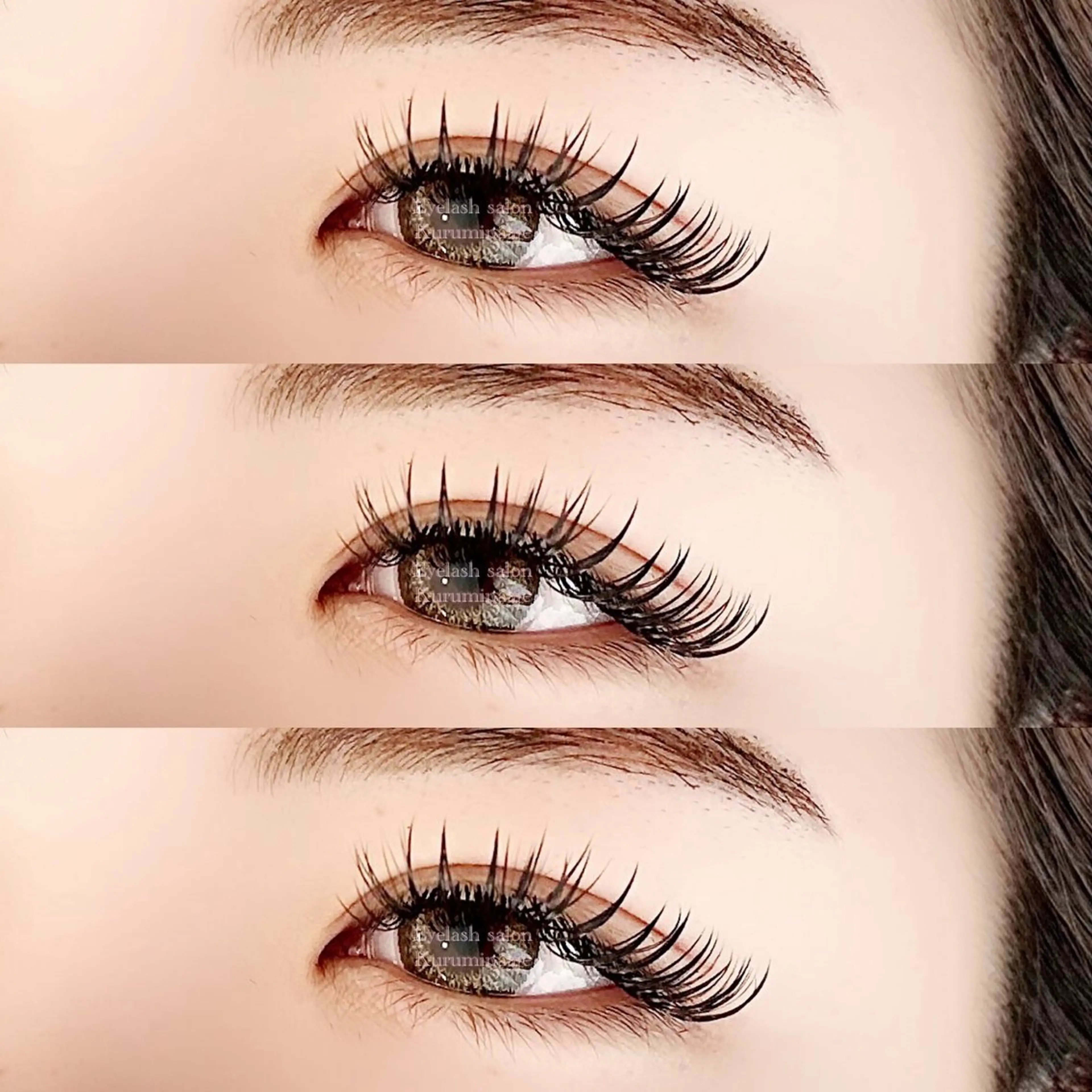 マツエク・マツパ 付け放題 ボリュームラッシュ マツエク クルミナージュ柏🌼 代表.鈴木のマツエク・マツパデザイン