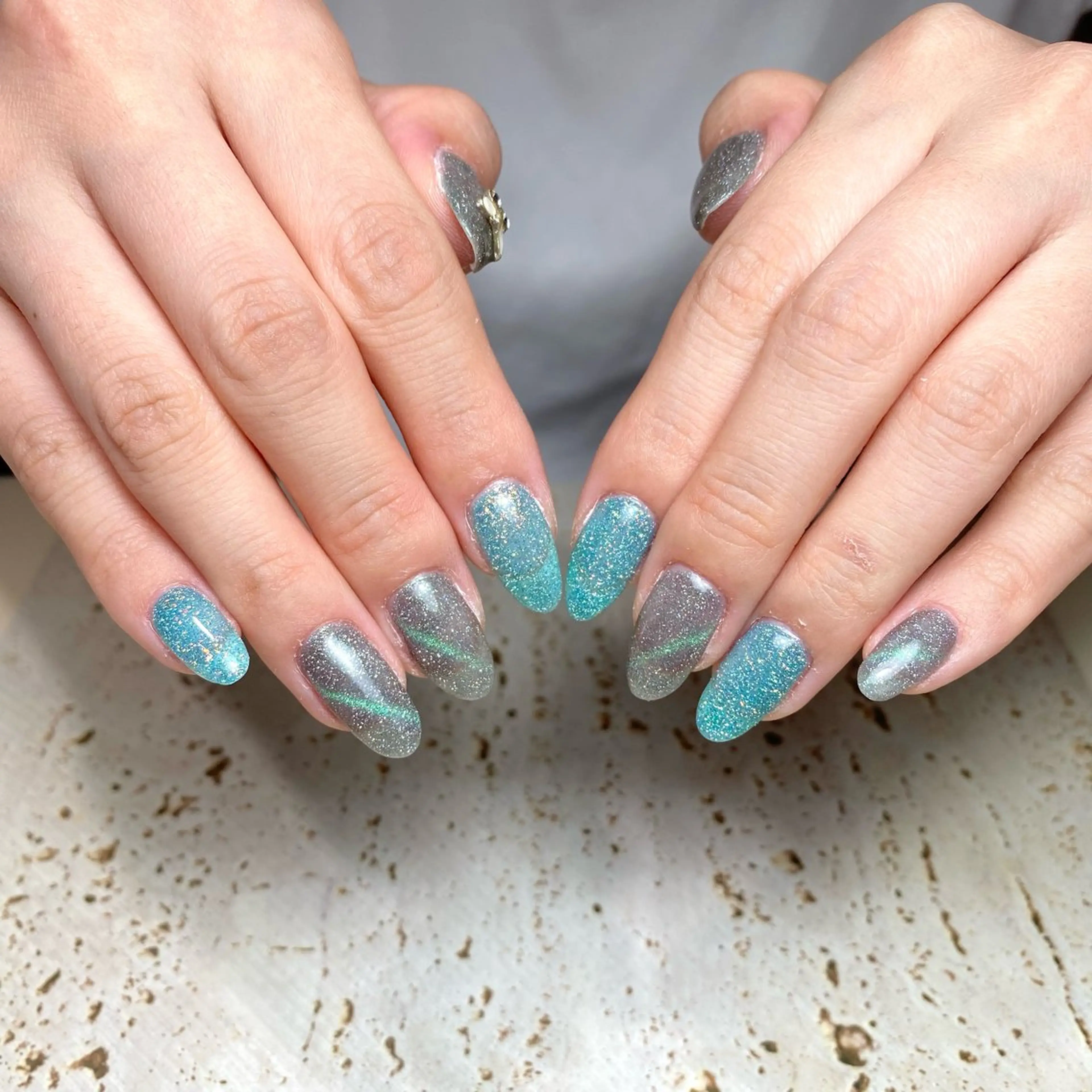 ネイル ワンカラーネイル ビューティフルムーン ネイル🌙夏美のネイルデザイン