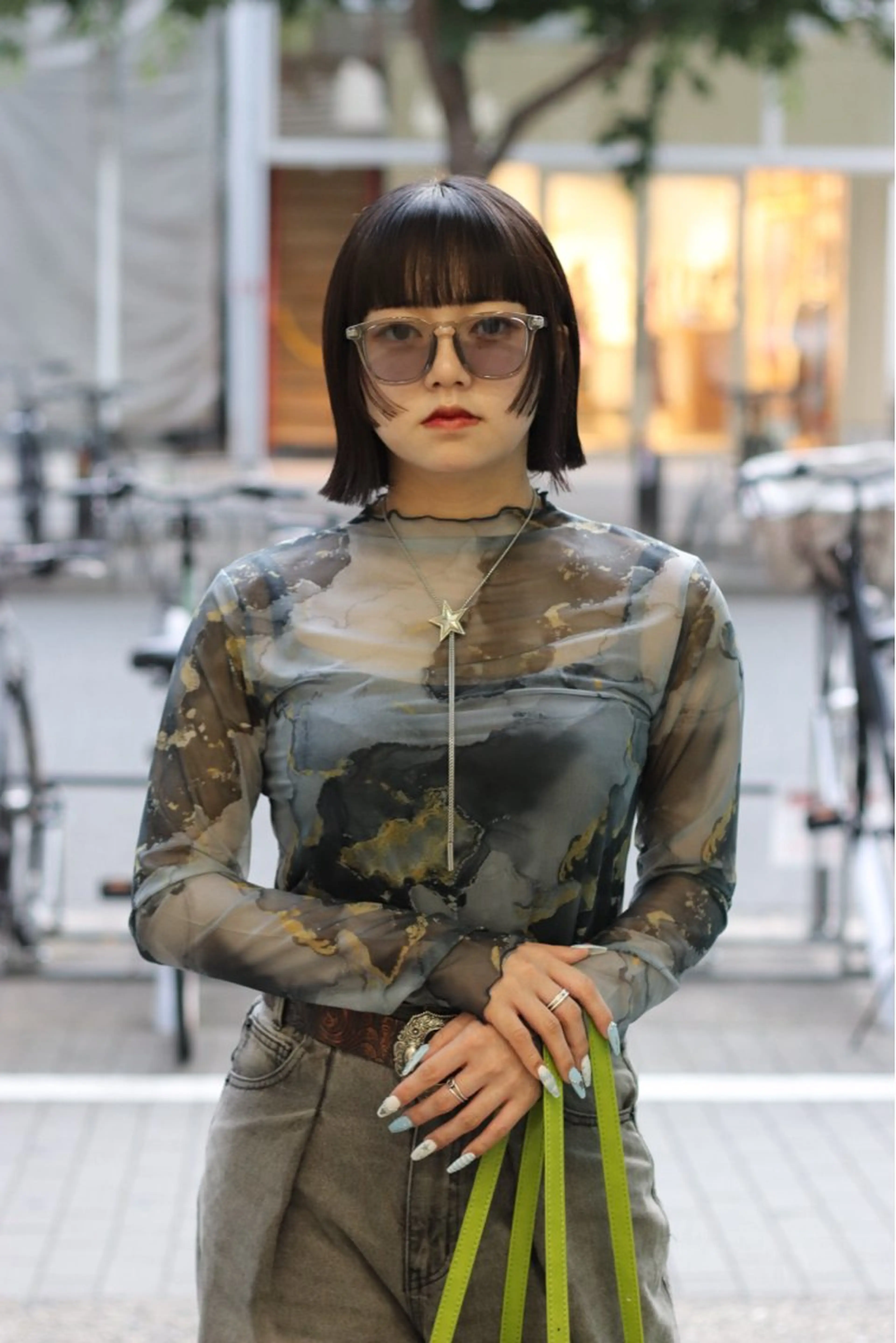 ショート カラー カット Joh/メンズカット /レイヤー/ブリーチのヘアスタイル