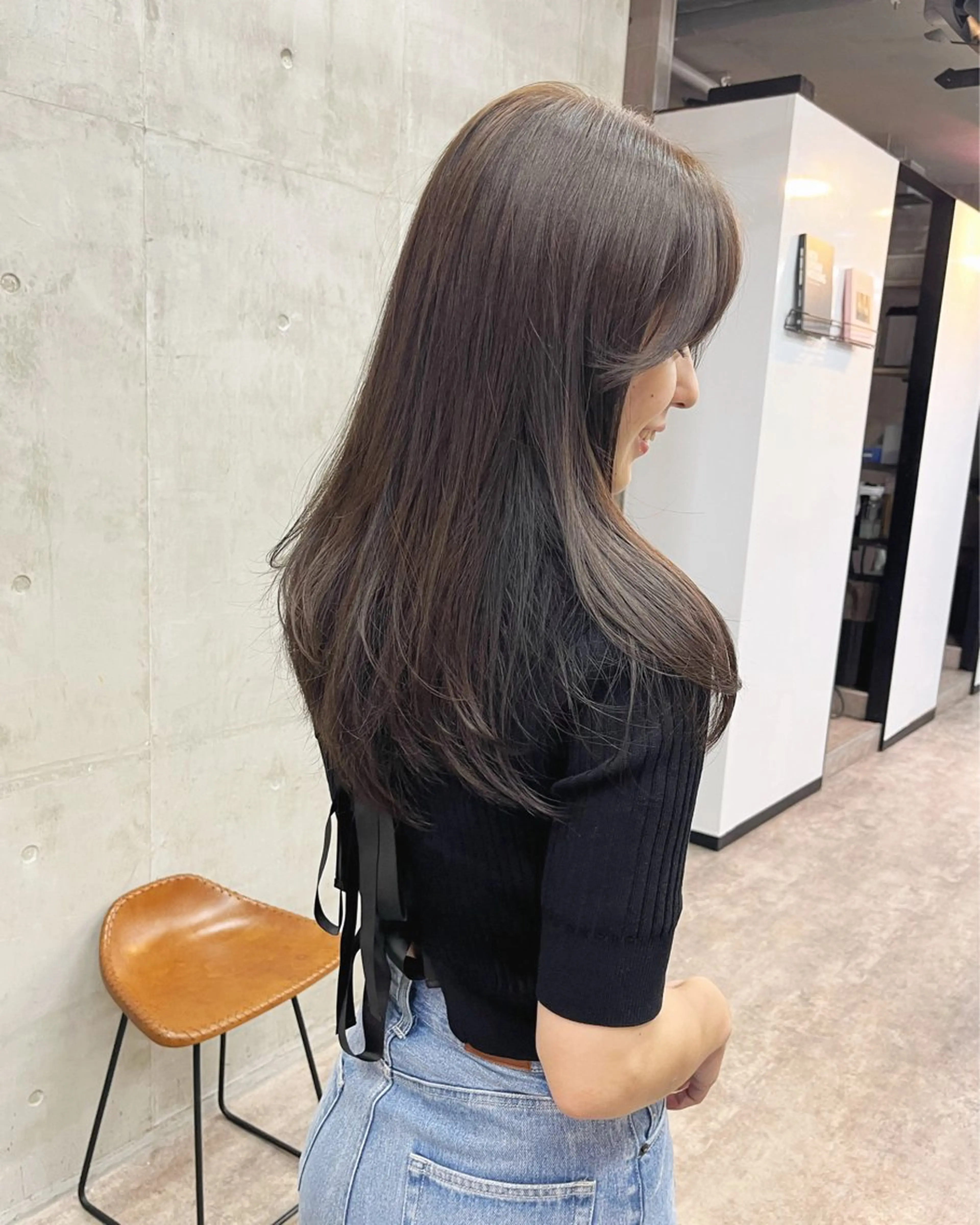 ロング ヘアカラー SALT WATER所属・🫐 𝐌𝐚𝐨 🫐似合わせcutのヘアスタイル