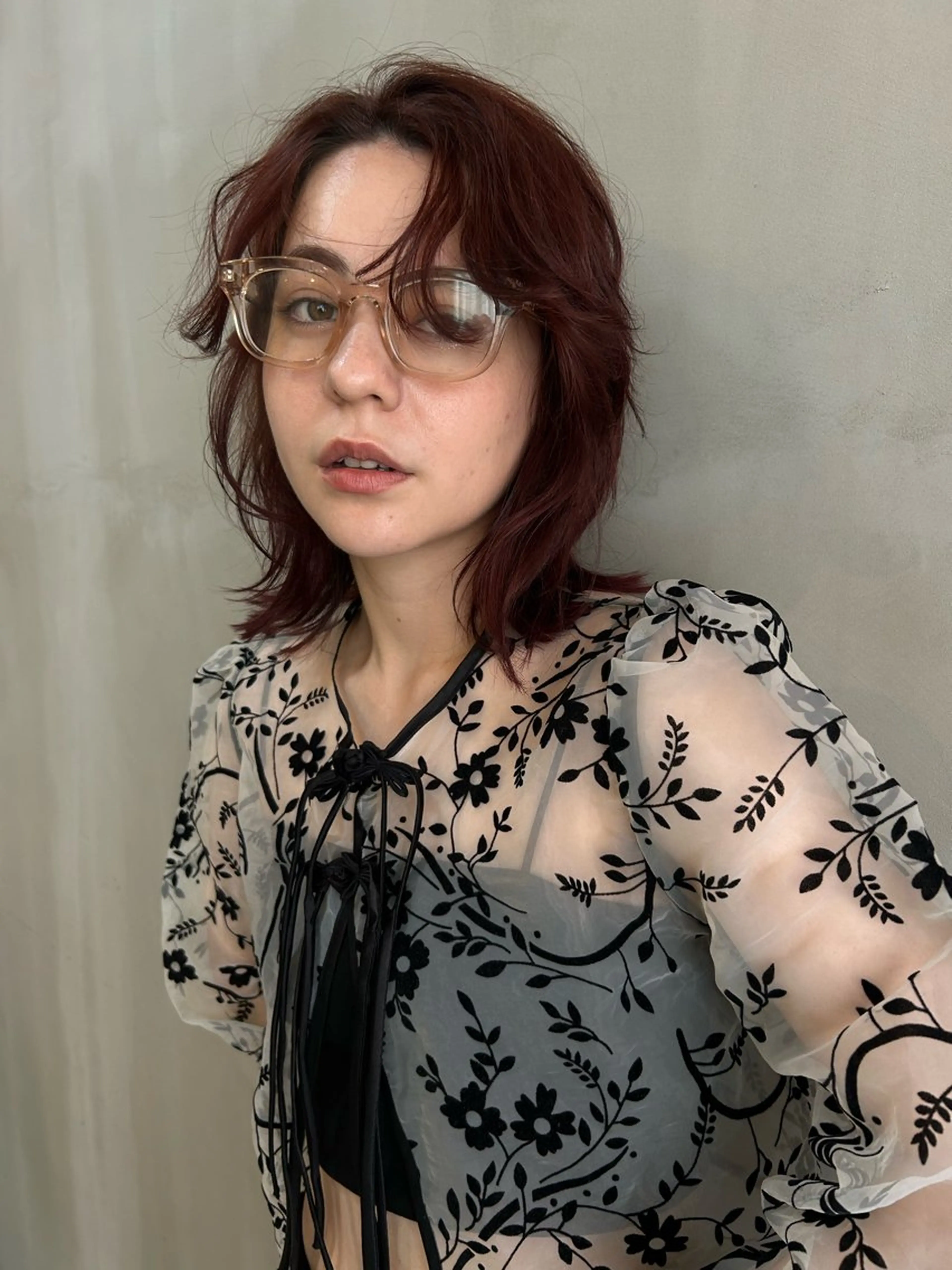 ショート カラー ショート/ボブ/ 心斎橋/宮脇美奈のヘアスタイル