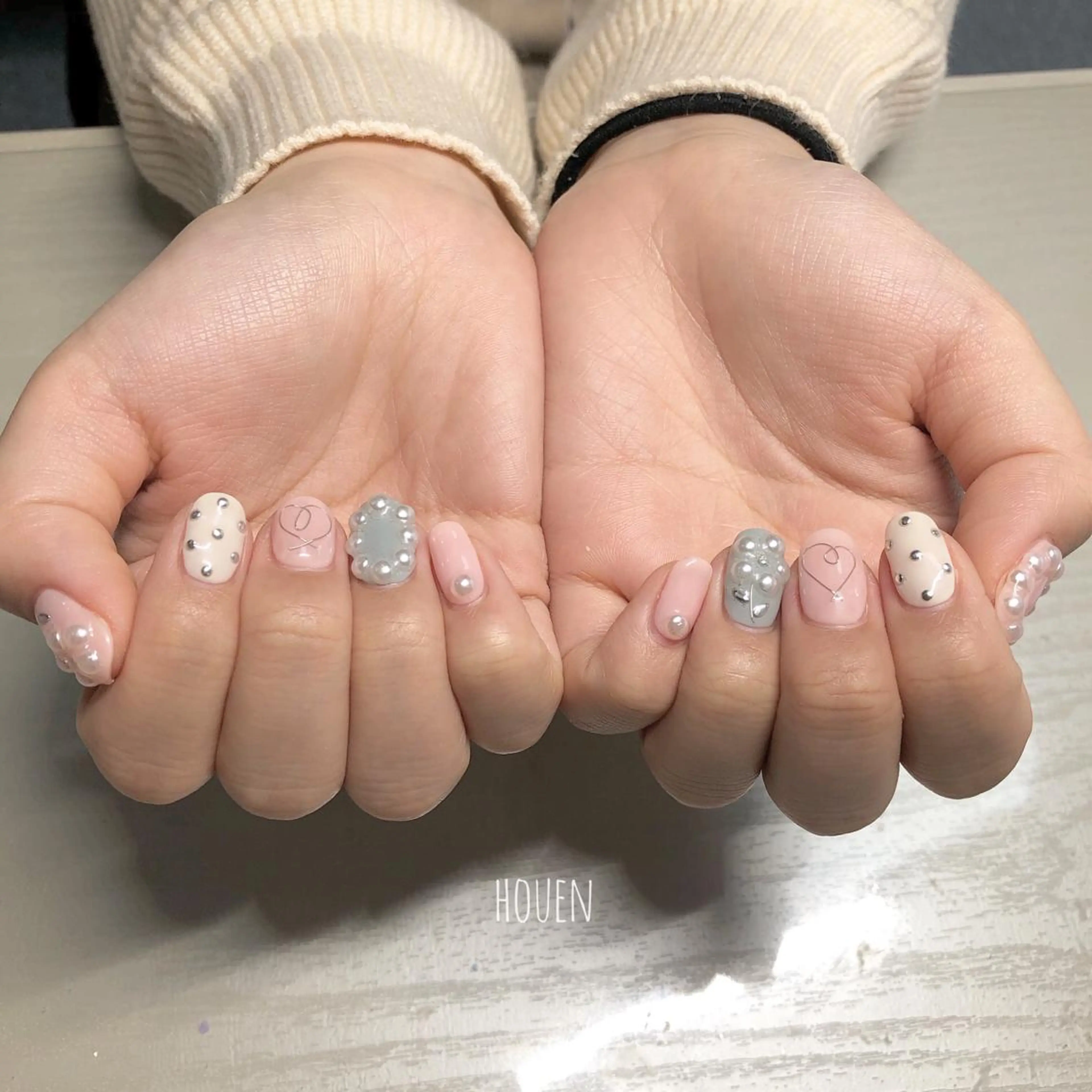 ネイル 持ち込み I P'ink nail salon所属・I pinknail 韓国風·持ち込み専門のネイルデザイン