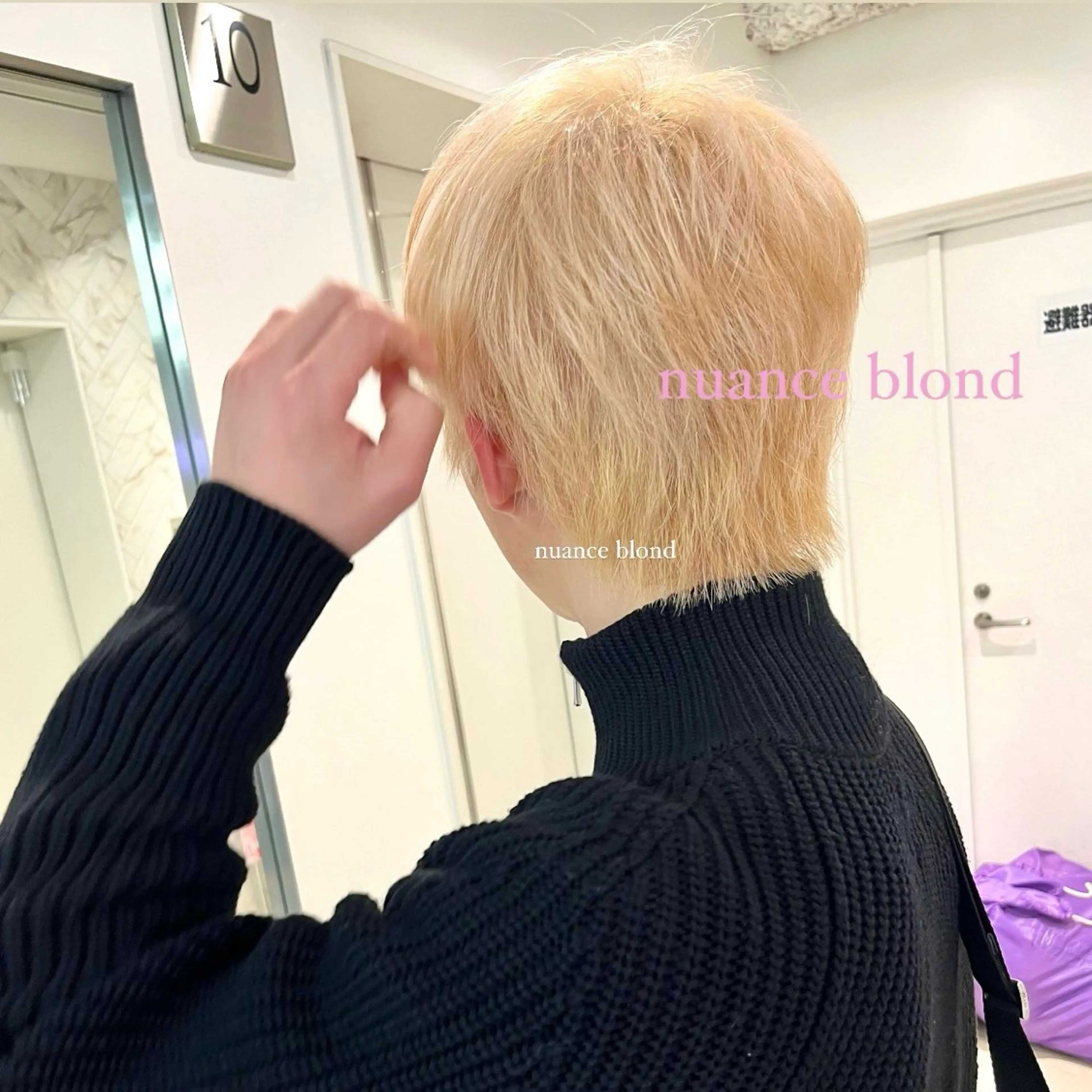 🩵men's限定🩵ブリーチクーポン+カラー+カットの写真