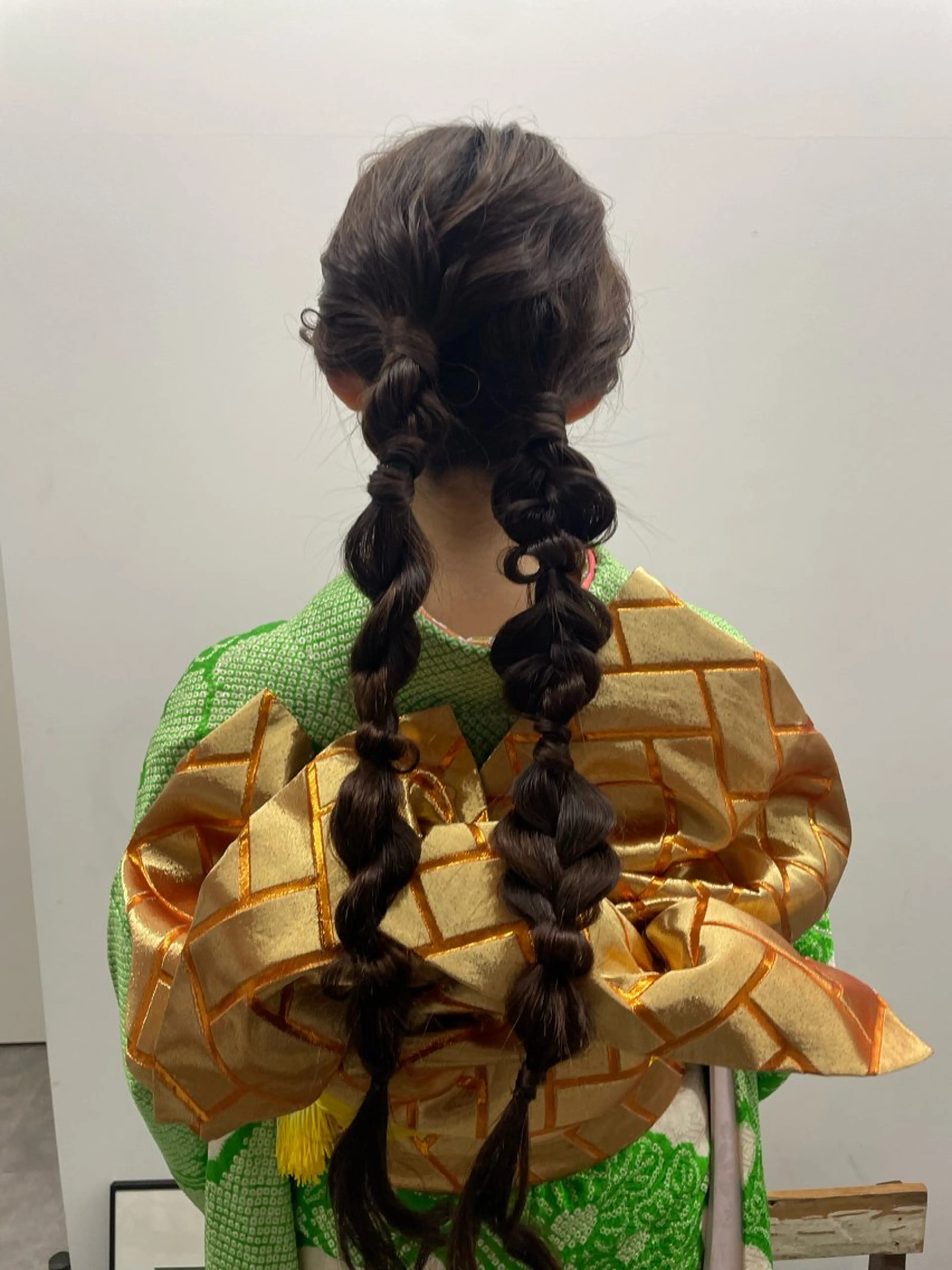 卒業式🎓袴着付けの写真