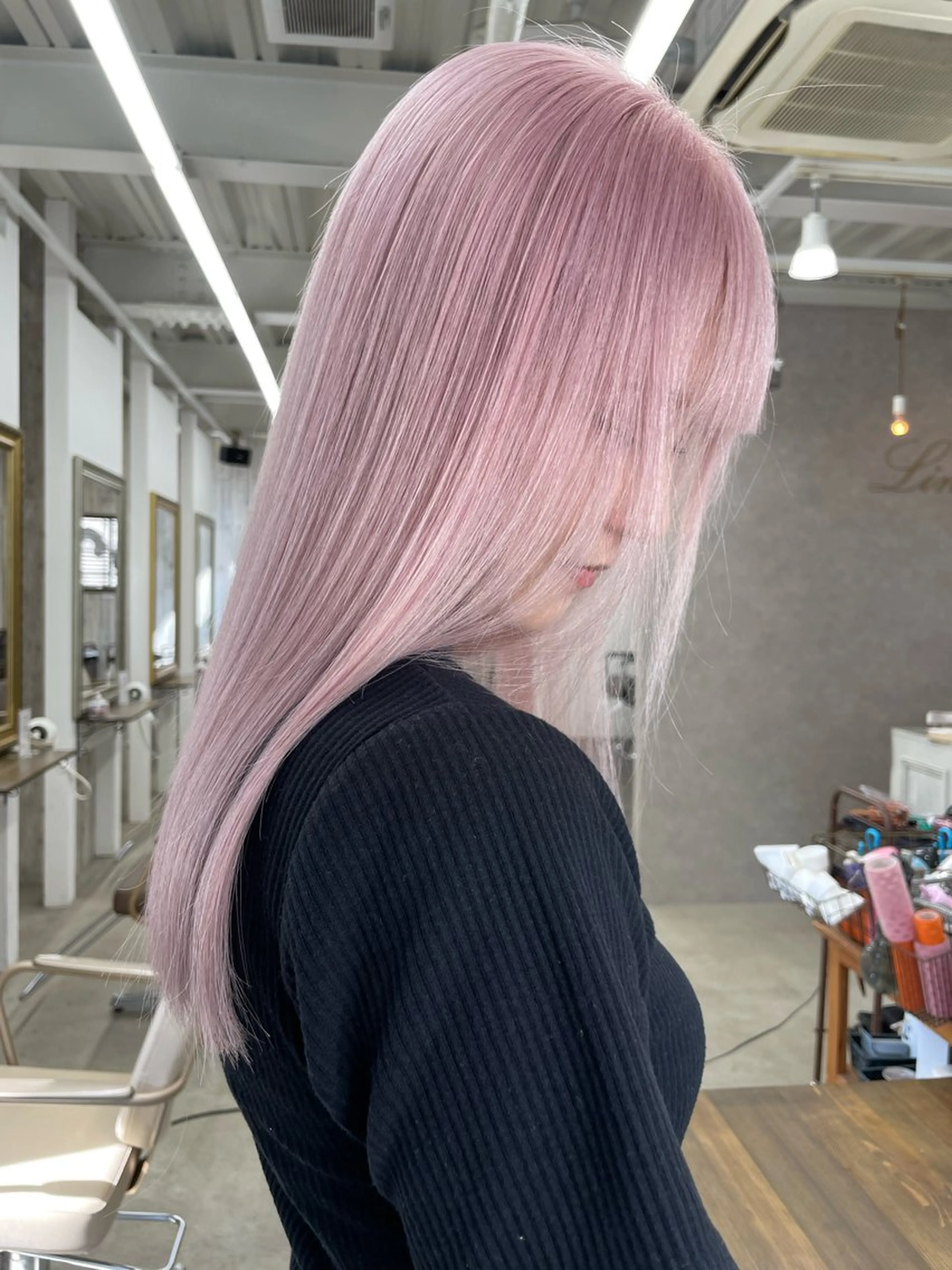 カラー ヘアカラー 和木坂 日美のヘアスタイル