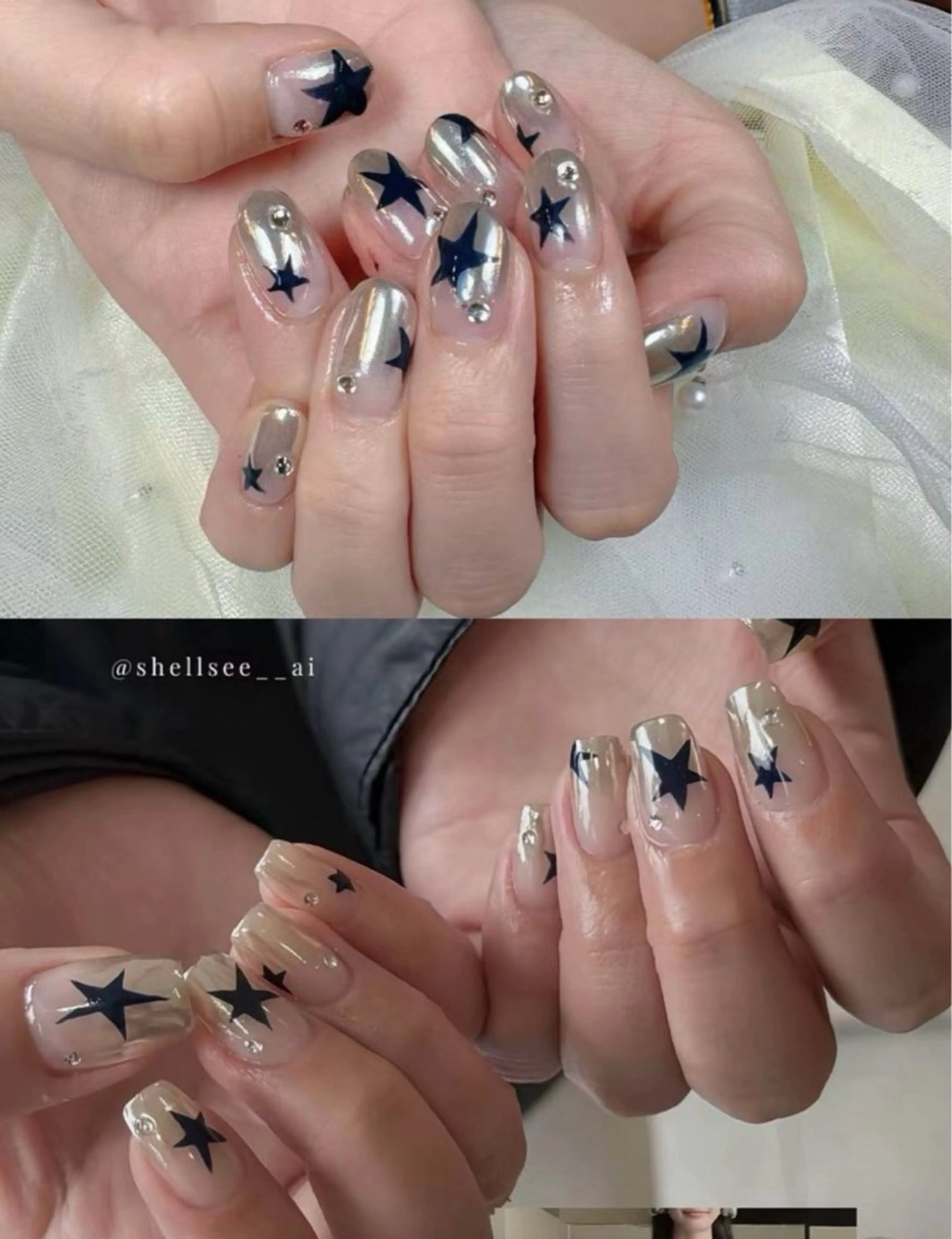 ネイル ハンドネイル SYU SYU所属・WO MIAOのネイルデザイン