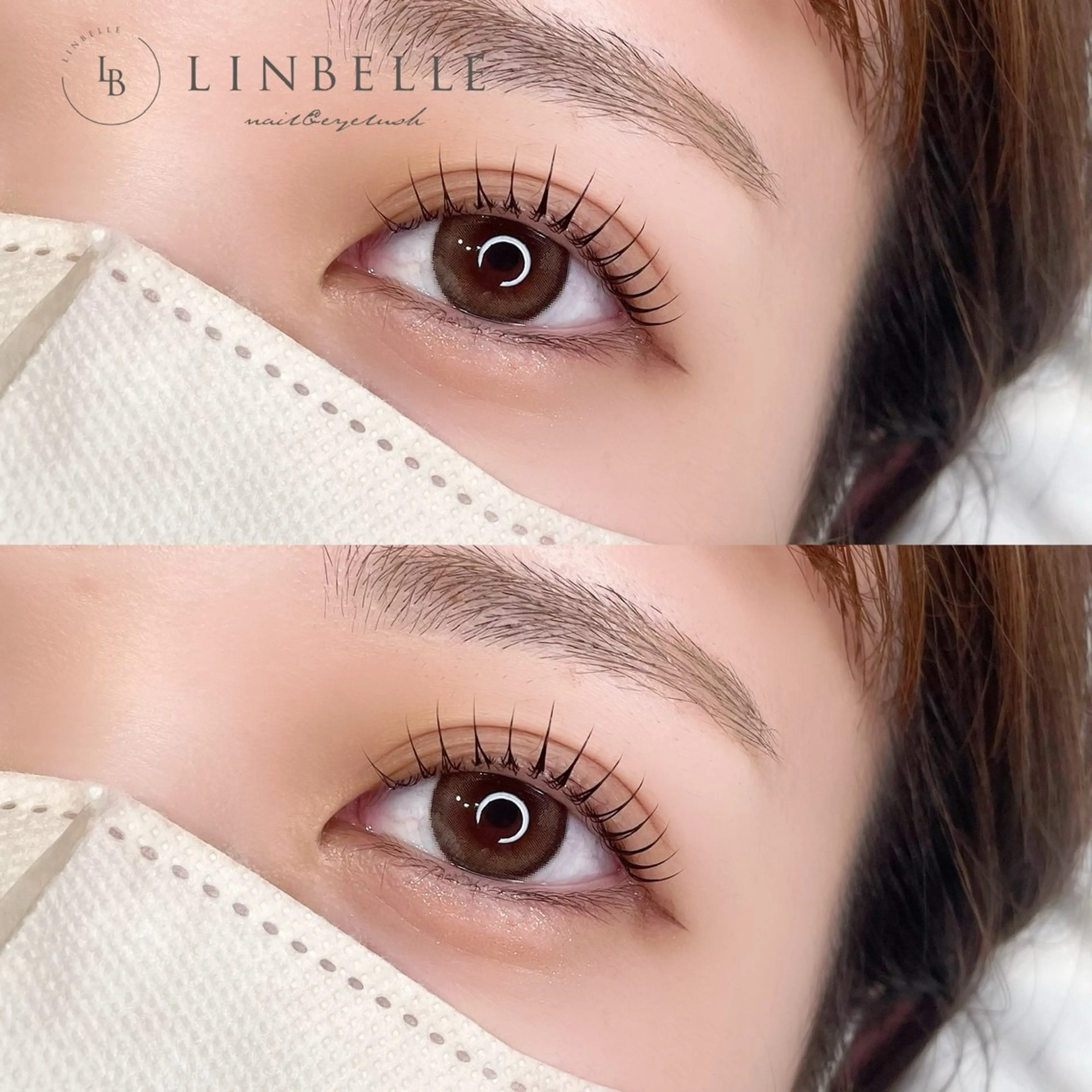 マツエク・マツパ Cカール 一重×まつ毛パーマ Maki まきのマツエク・マツパデザイン