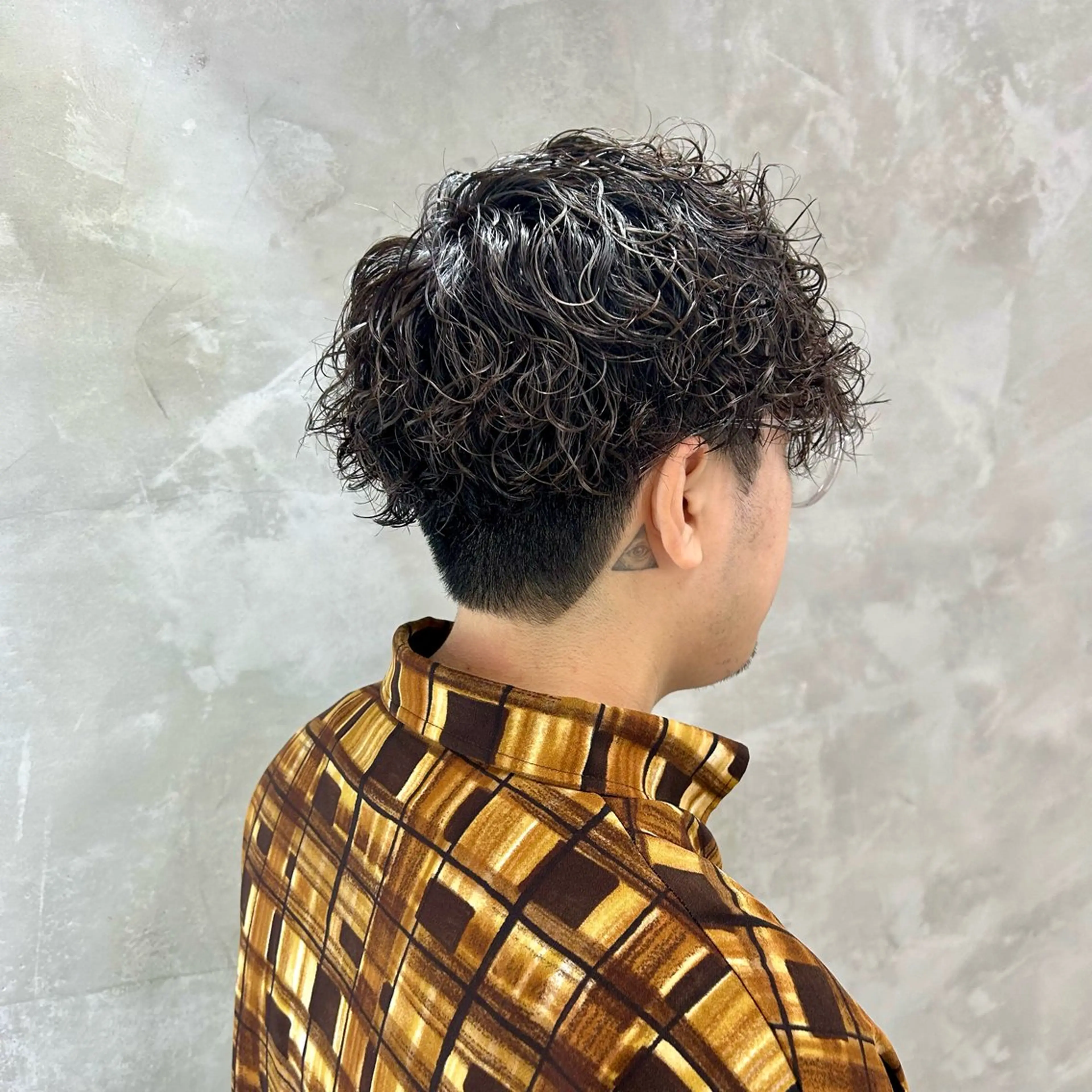 パーマ 透明感カラー/メンズ /ボブKanna🪄のヘアスタイル