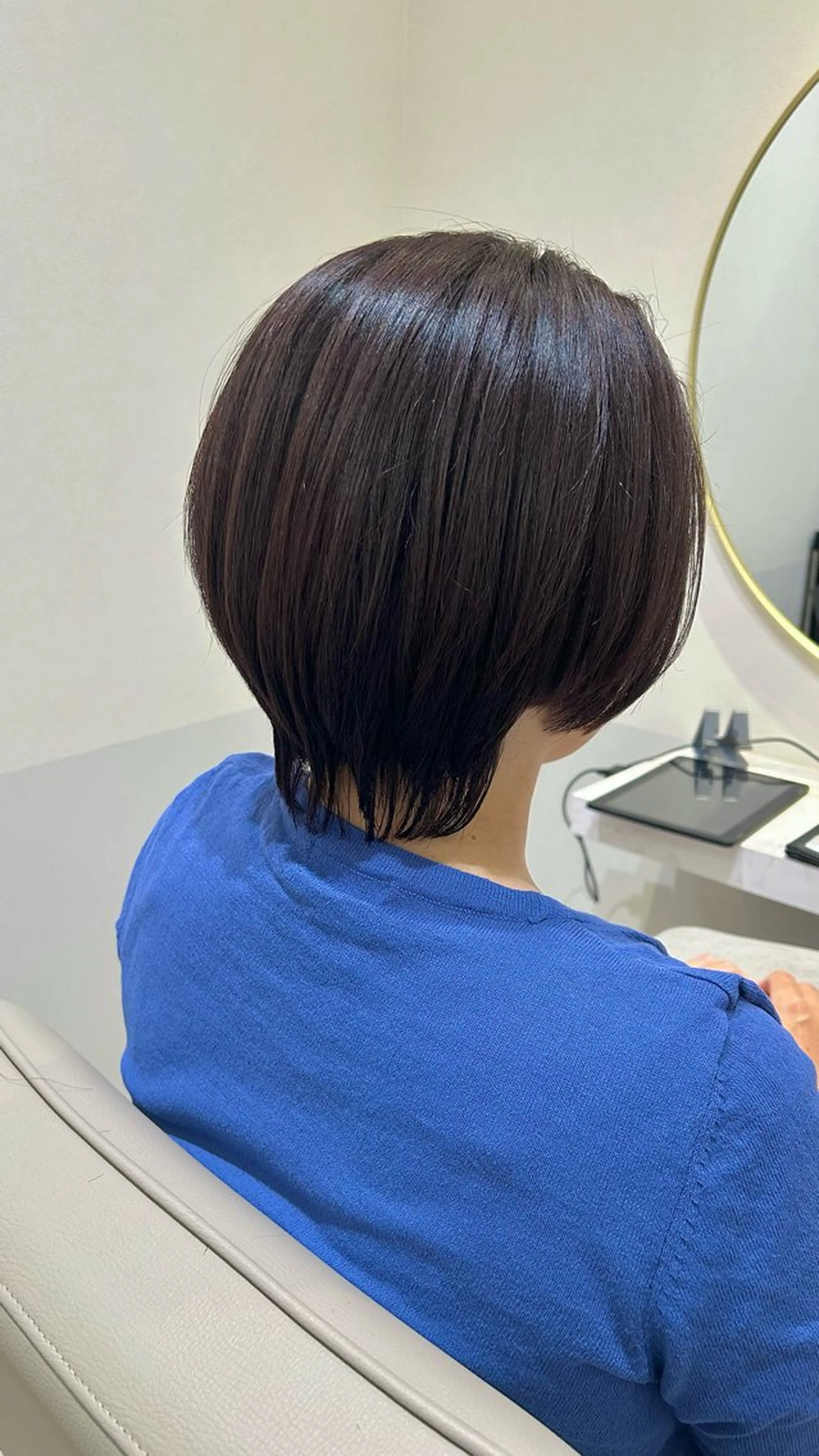 ショート ショートヘア Eleanor枚方店 店長　飛鳥　薫のヘアスタイル