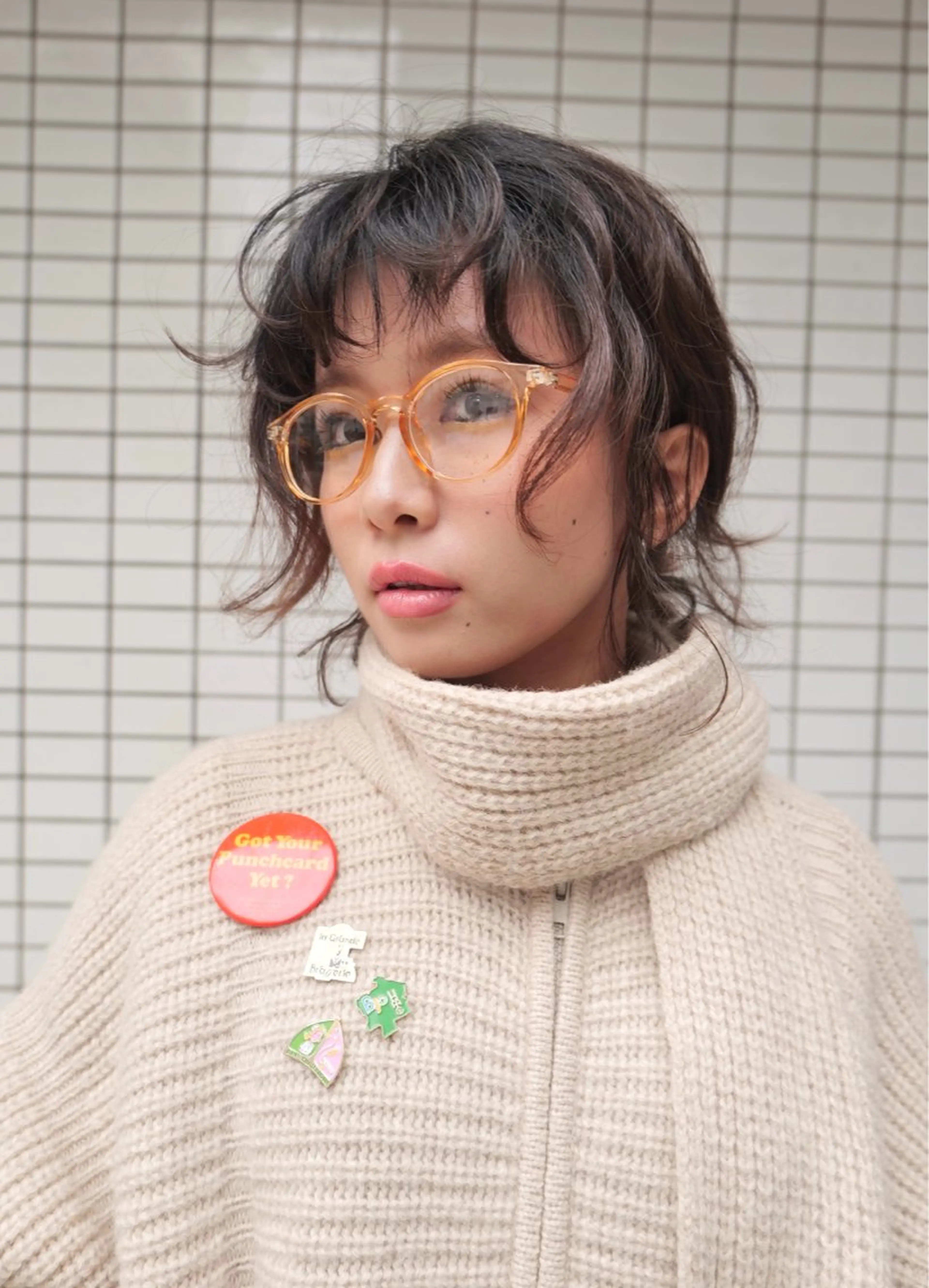 ミディアム パーマ カット パーマ パーマ特化/藤沢 /湘南/HYOのヘアスタイル