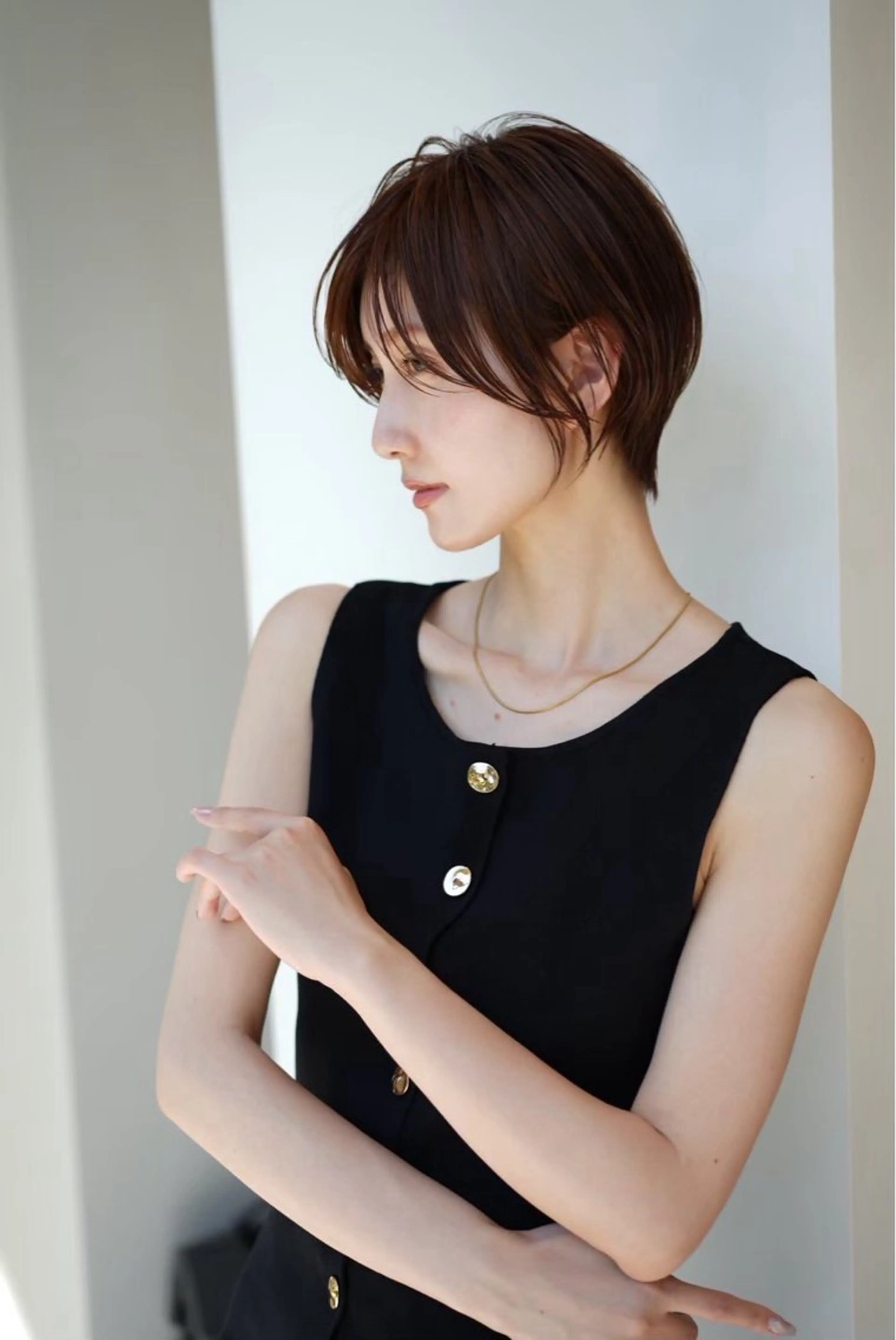 ショート カラー 加賀 千聖 /soigneのヘアスタイル