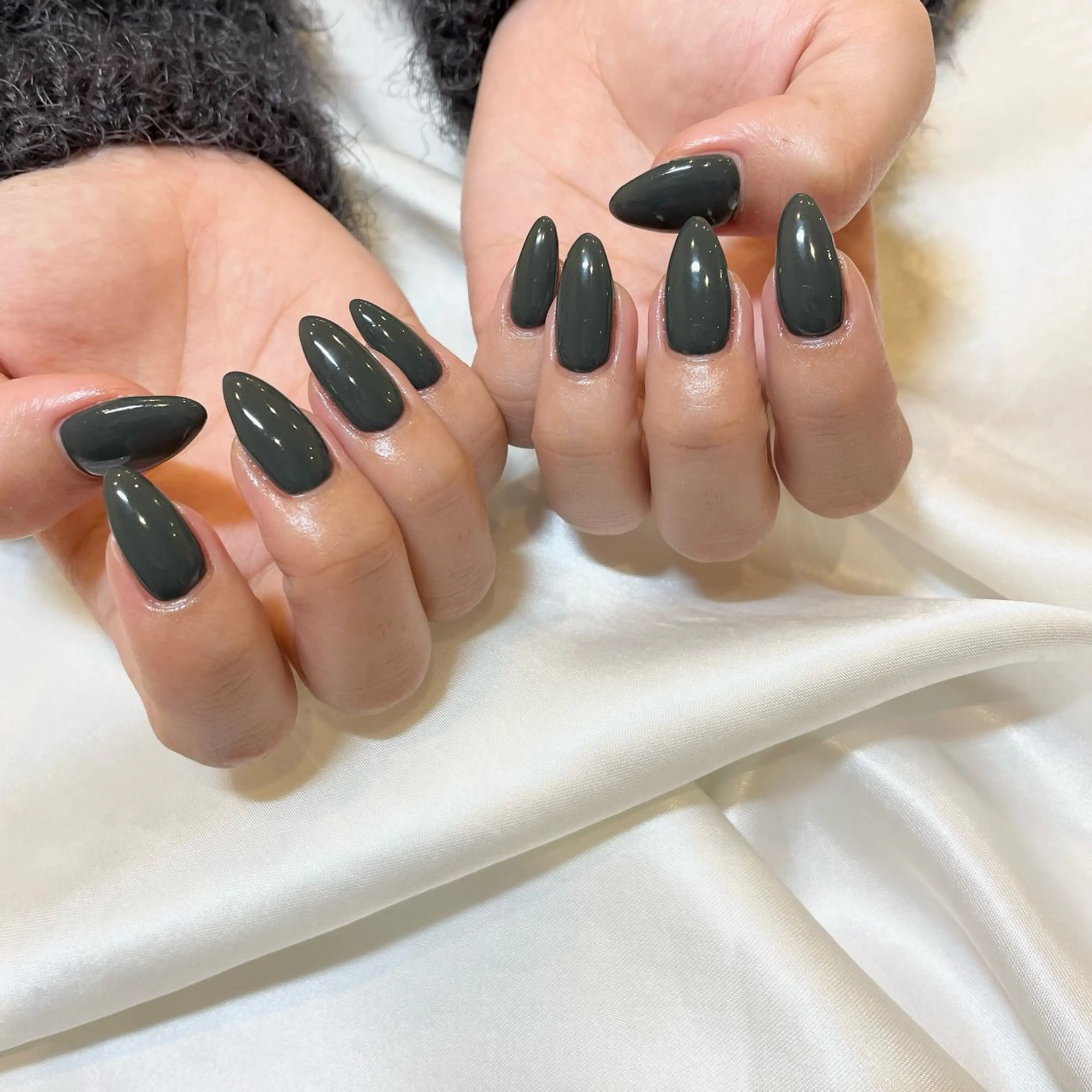 ネイル ワンカラーネイル シンプルネイル ハンドネイル ui nailのネイルデザイン