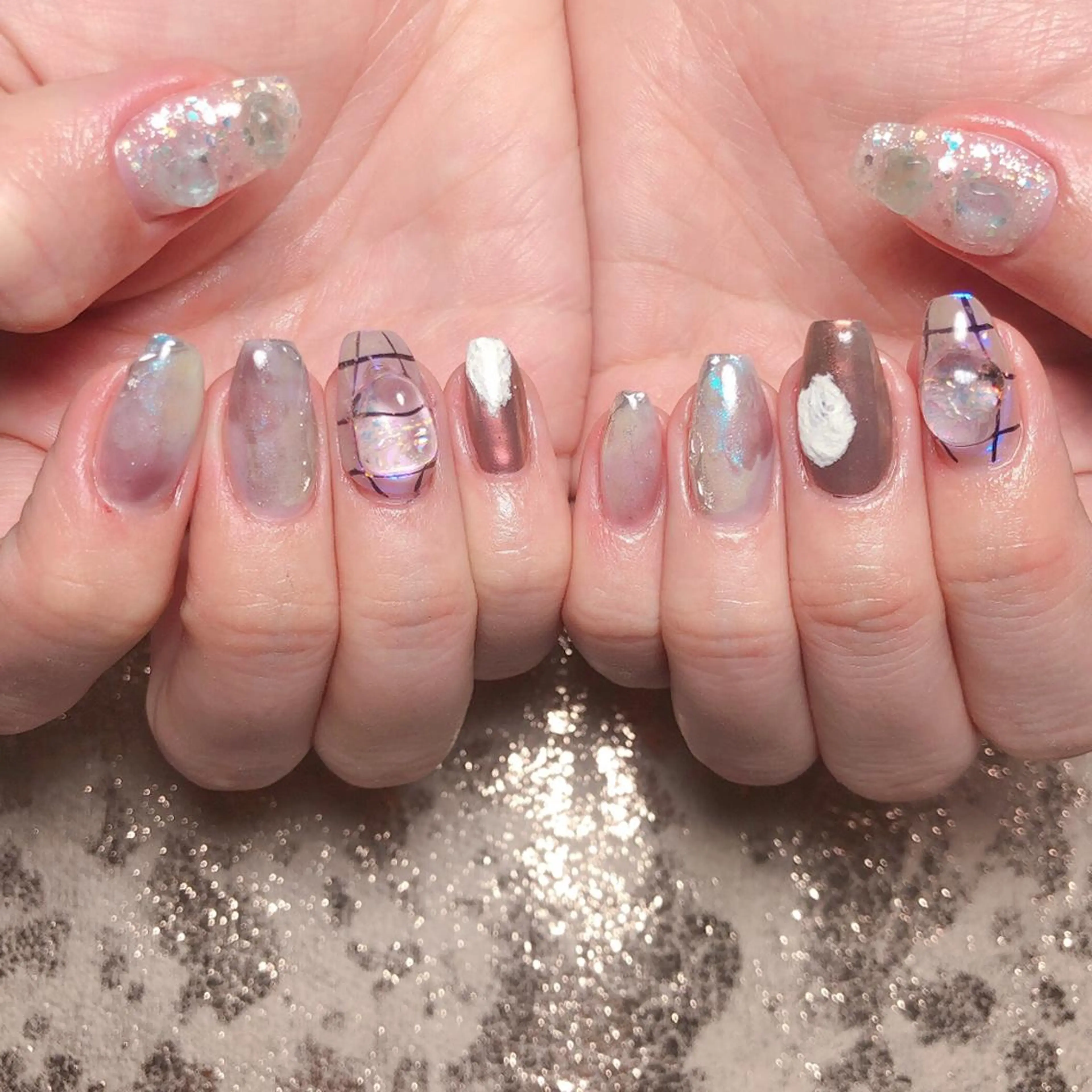 ネイル 個室ネイルサロンDolly  Girl〜ドーリーガール〜所属・DollyGirl KYOKOのネイルデザイン