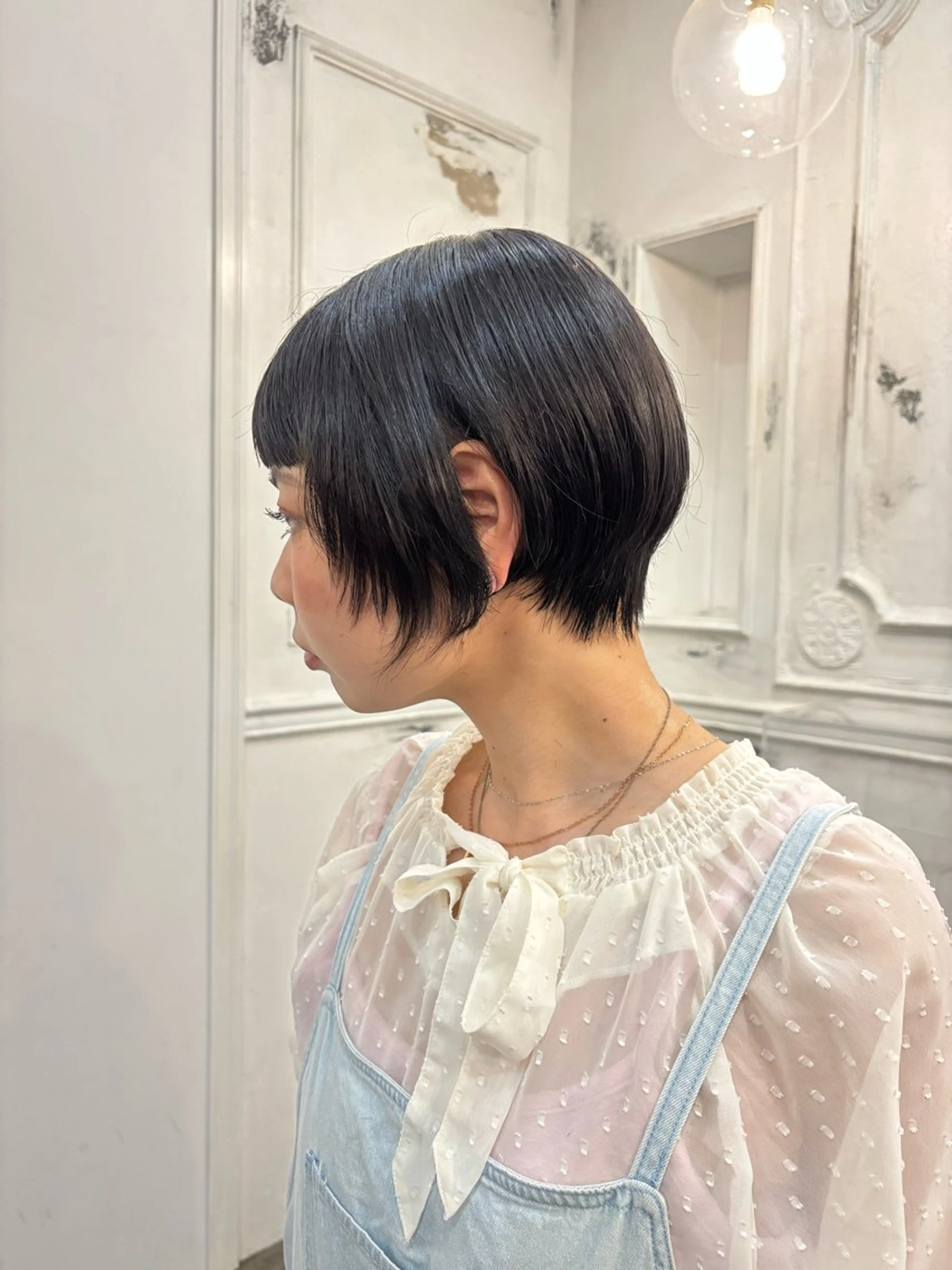 ショート 丸みショート ショートヘア comeghead 琴音のヘアスタイル