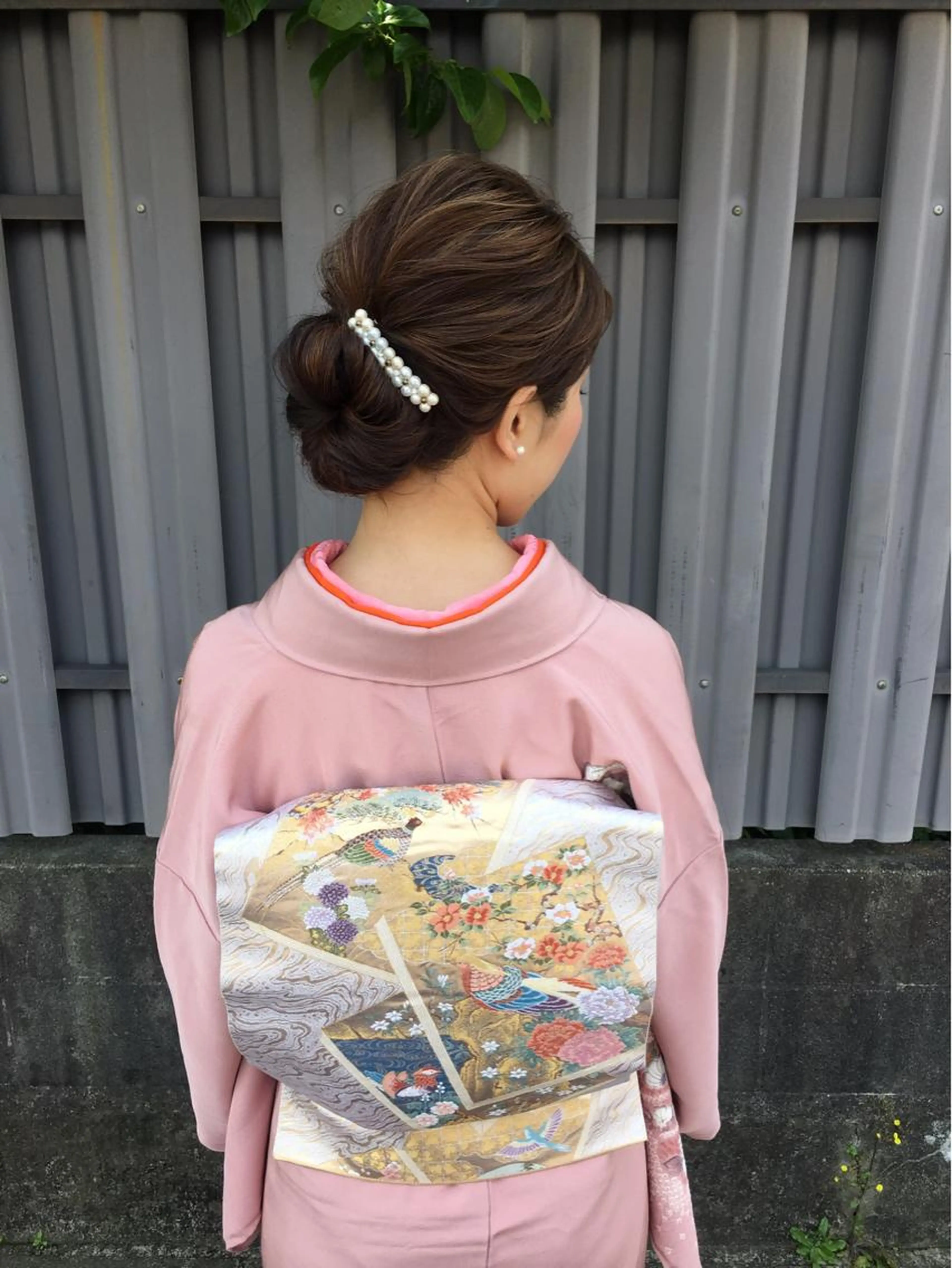 ◆留袖・訪問着着付け（太鼓結び）＋ヘアセット◆の写真