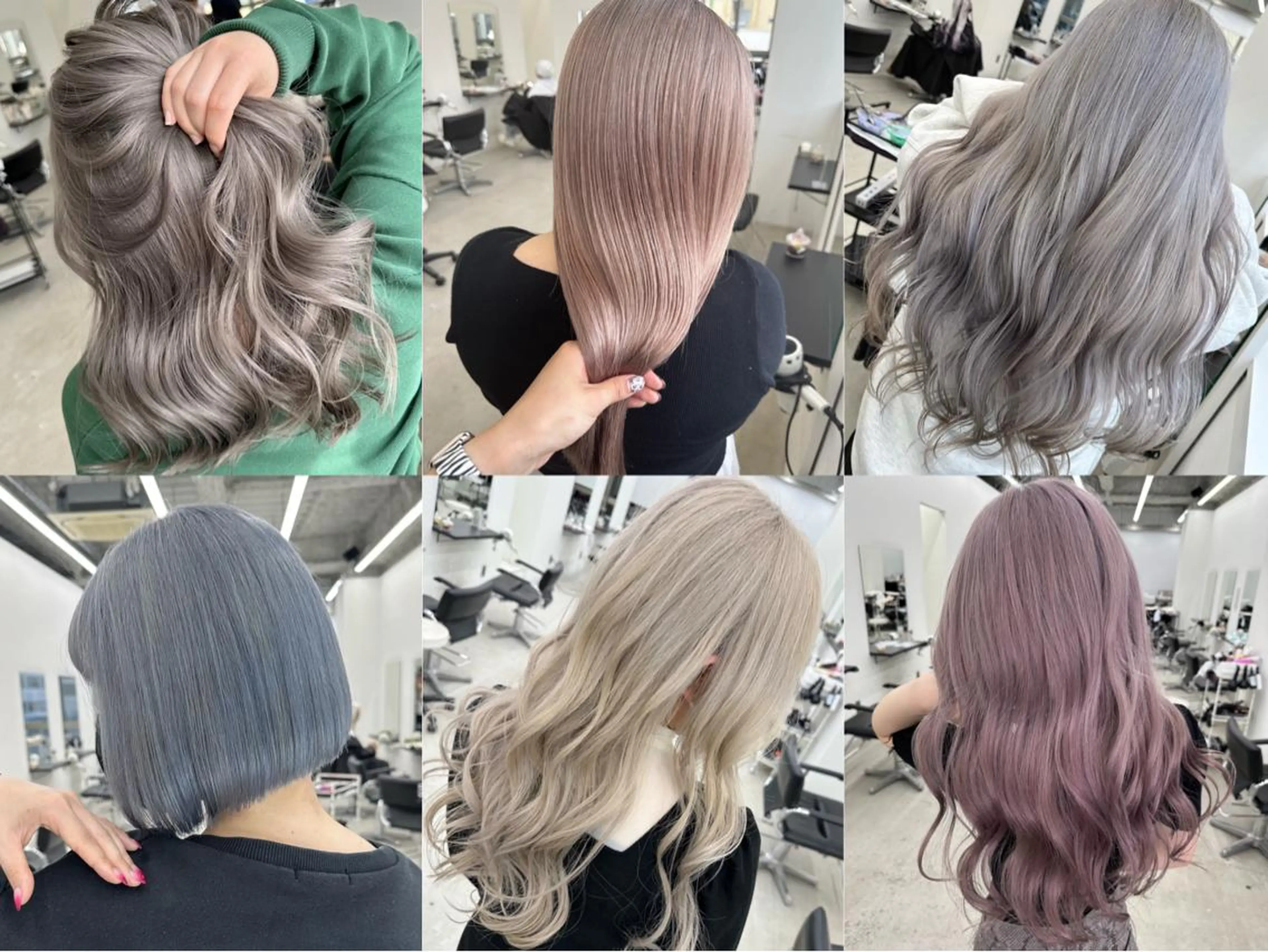 ロング カラー GO TODAY シェアサロン 原宿本店所属・原宿ハイトーンカラー 🌼みるい🌼のヘアスタイル