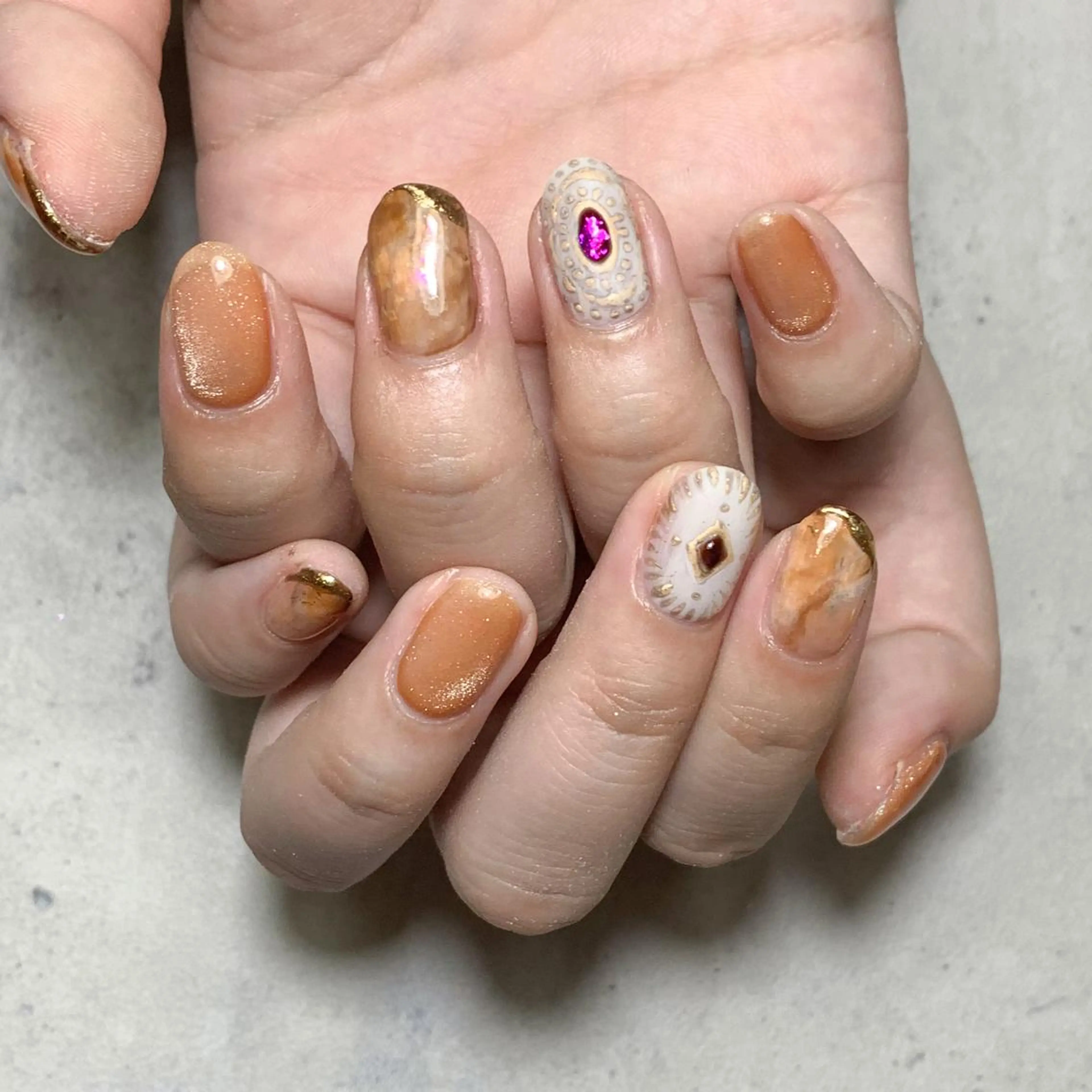 ネイル atelier　FIORITURA所属・FIORITURA aiのネイルデザイン