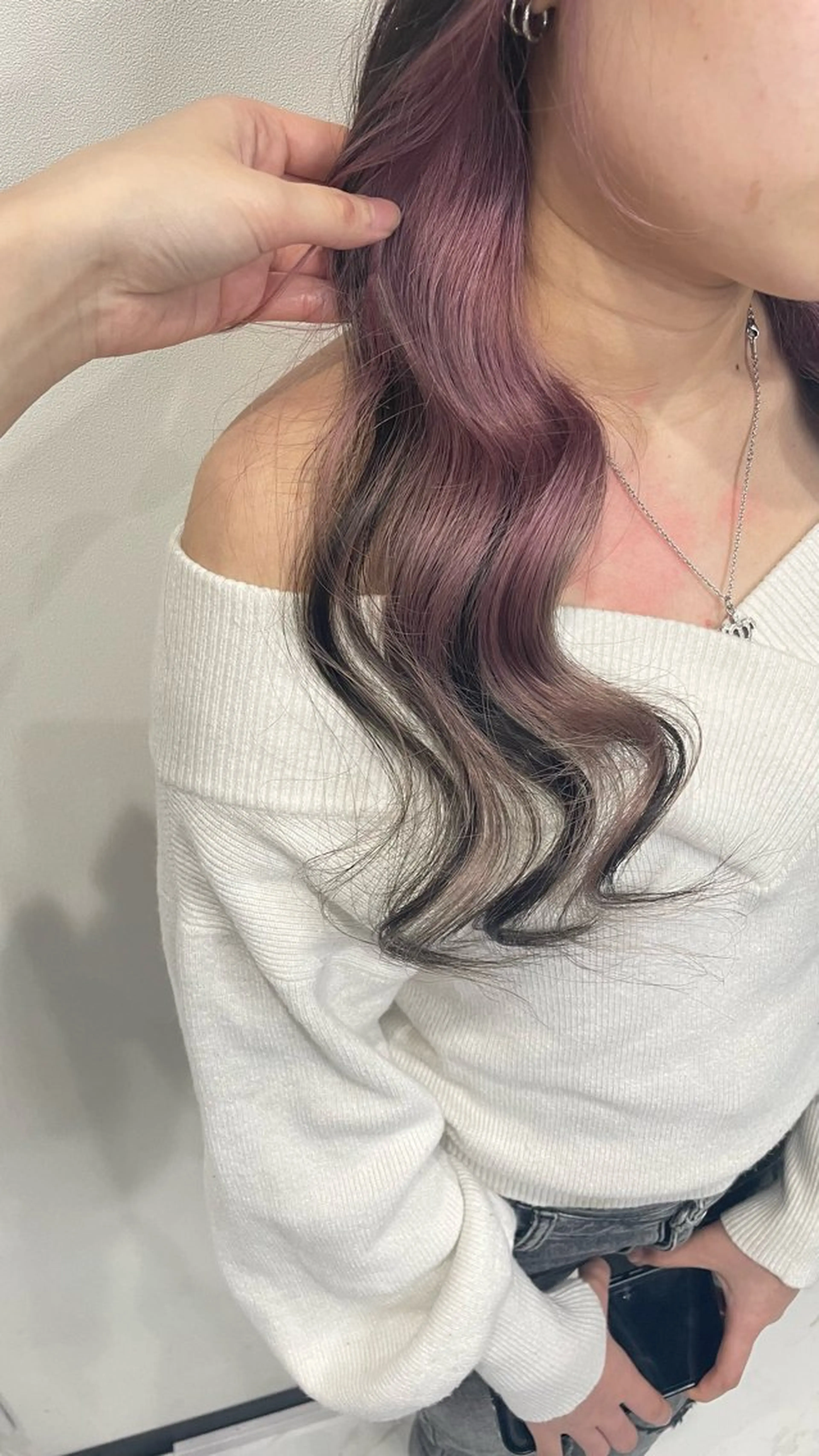 ロング ヘアカラー トリートメント \RINA🐾/ ジェルムのヘアスタイル