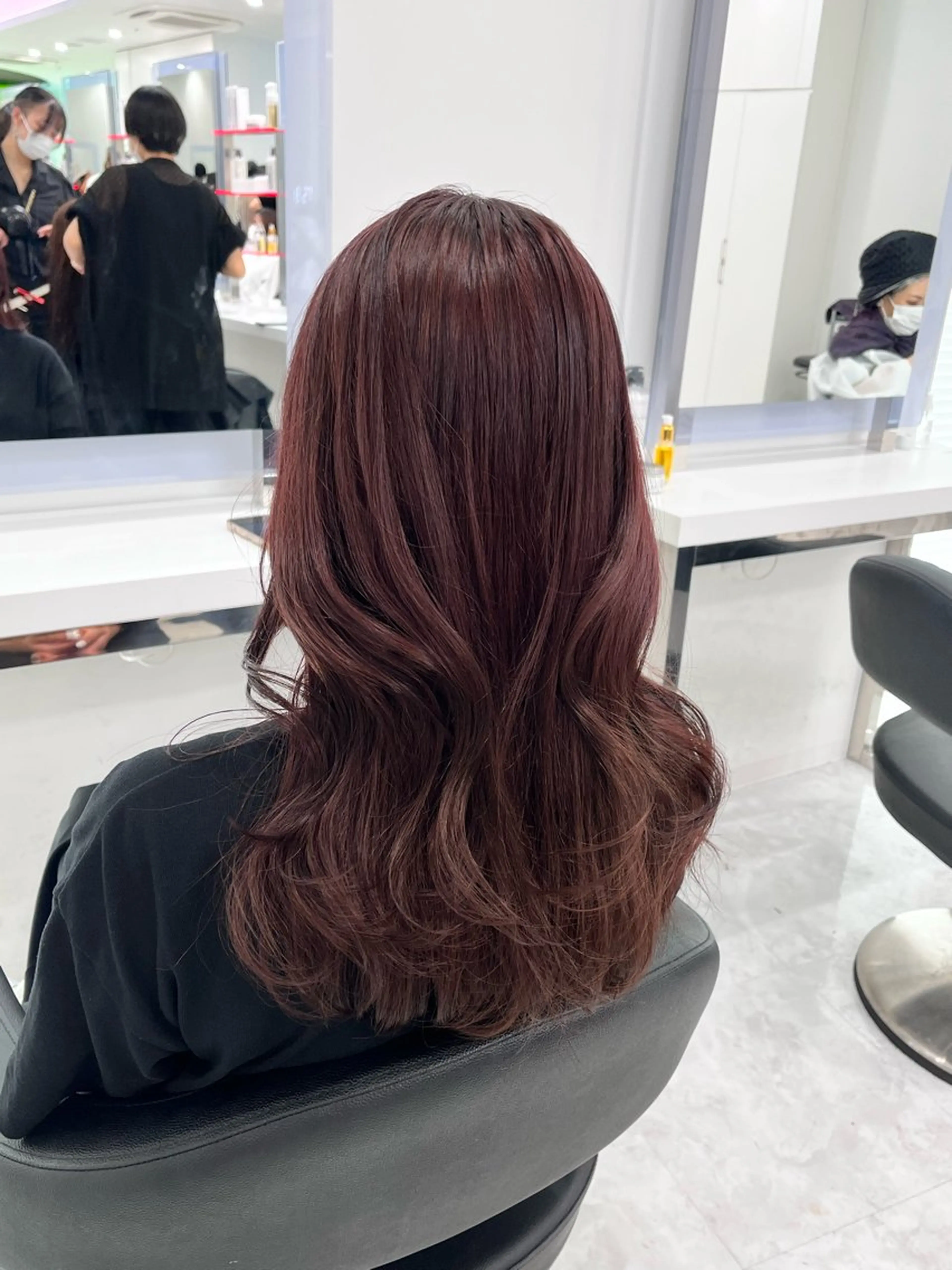 ロング カラー ヘアカラー トリートメント ヘッドスパ ヘアセット 💖SAE💖 銀座美容師のヘアスタイル