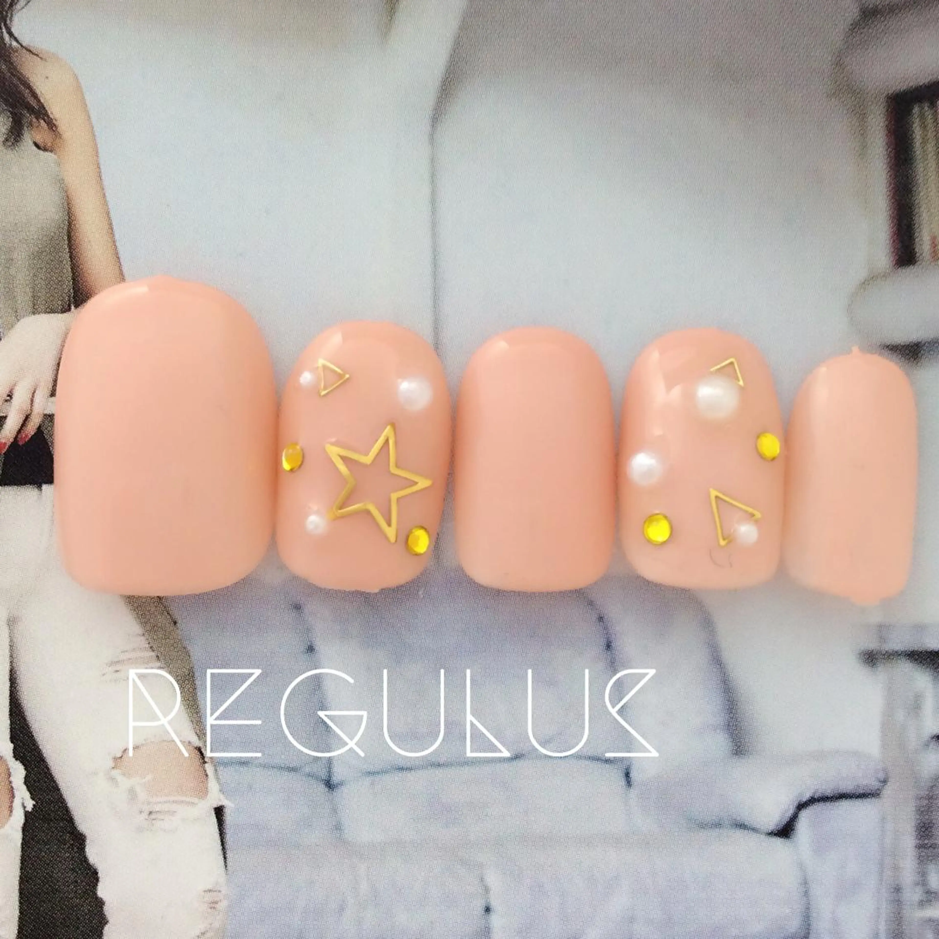 ネイル アートネイル 持ち込み Regulus 西川のネイルデザイン